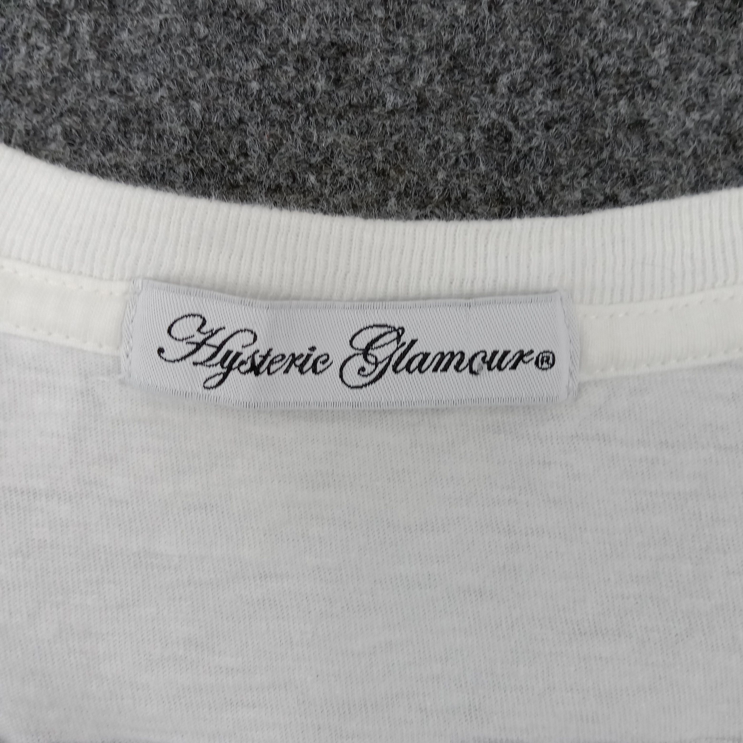 Hysteric Glamour × Japanese Brand × Vintage Hysteric Glamour VIP Club Japan Brand Tshirt Size XS / US 0-2 / IT 36-38 - 3 Thumbnail