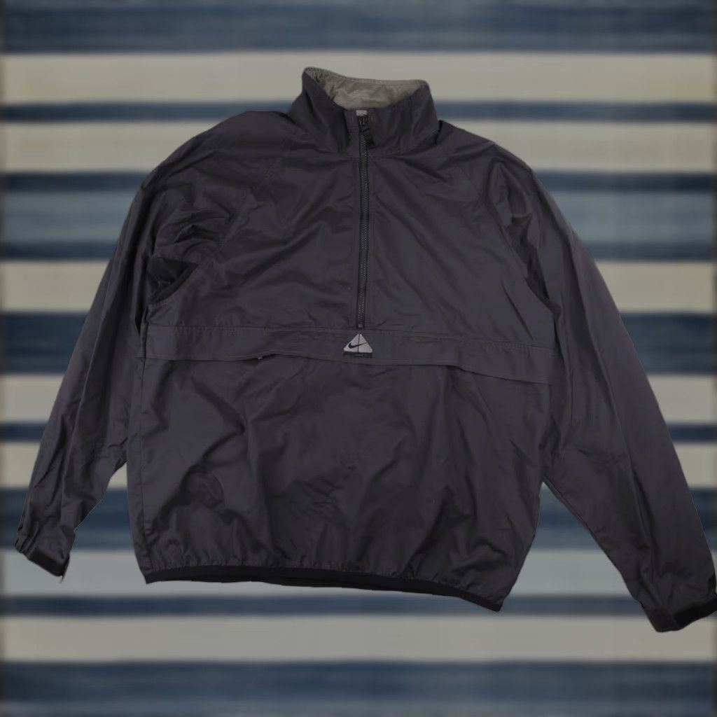 Nike ACG VINTAGE Nike ACG Layer 3 Packable Windbreaker Jacket Black Mens Large Windbreaker Jacket Size US L / EU 52-54 / 3 - 1 Thumbnail