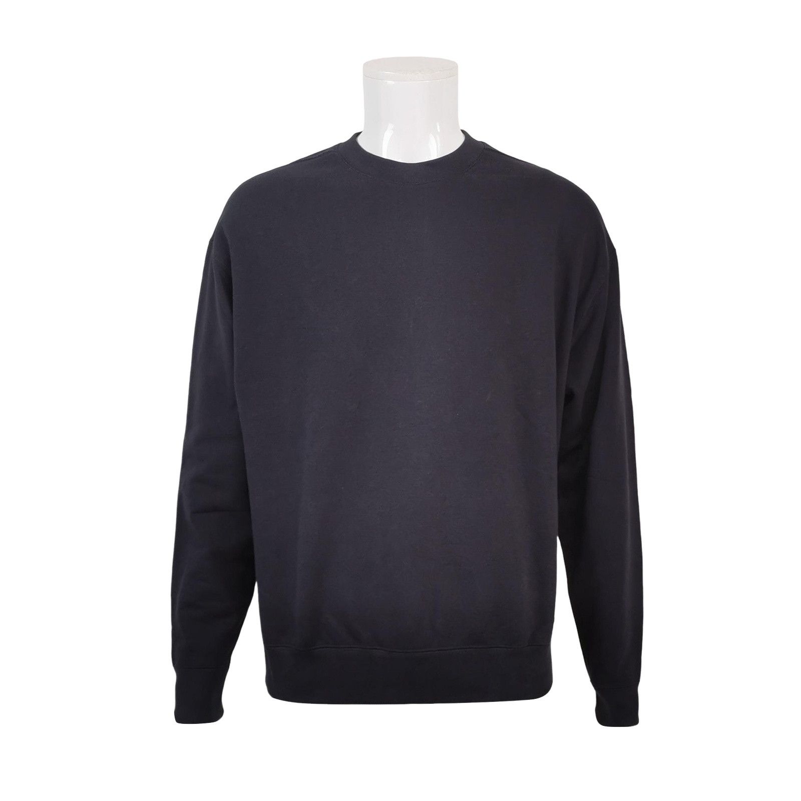Jil Sander Jil Sander Navy Cotton Logo Sweatshirt Size L Size US L / EU 52-54 / 3 - 1 Thumbnail