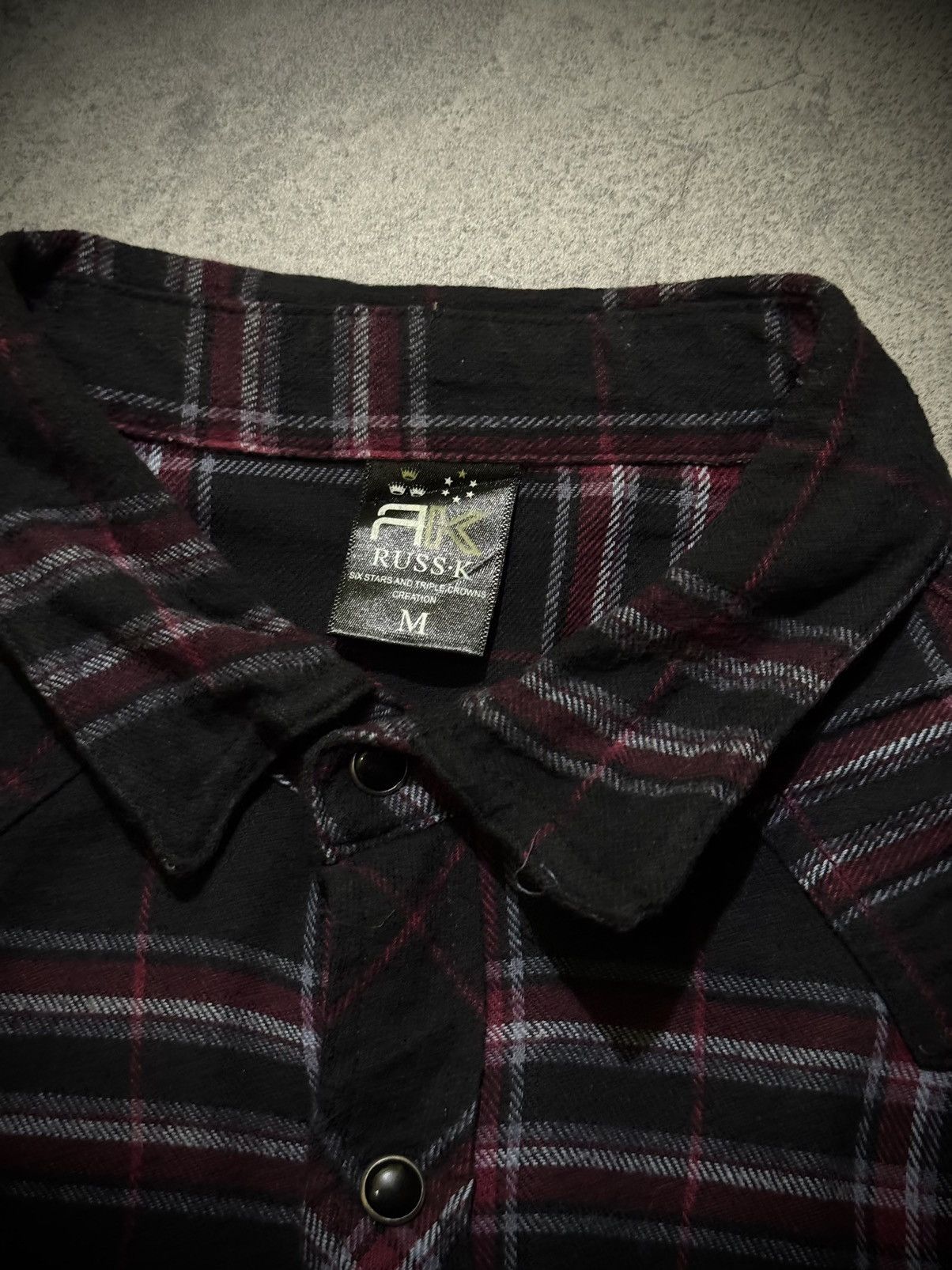 Hysteric Glamour Y2k Russ-K ifsixwasnine flannel shirt Size US M / EU 48-50 / 2 - 4 Thumbnail