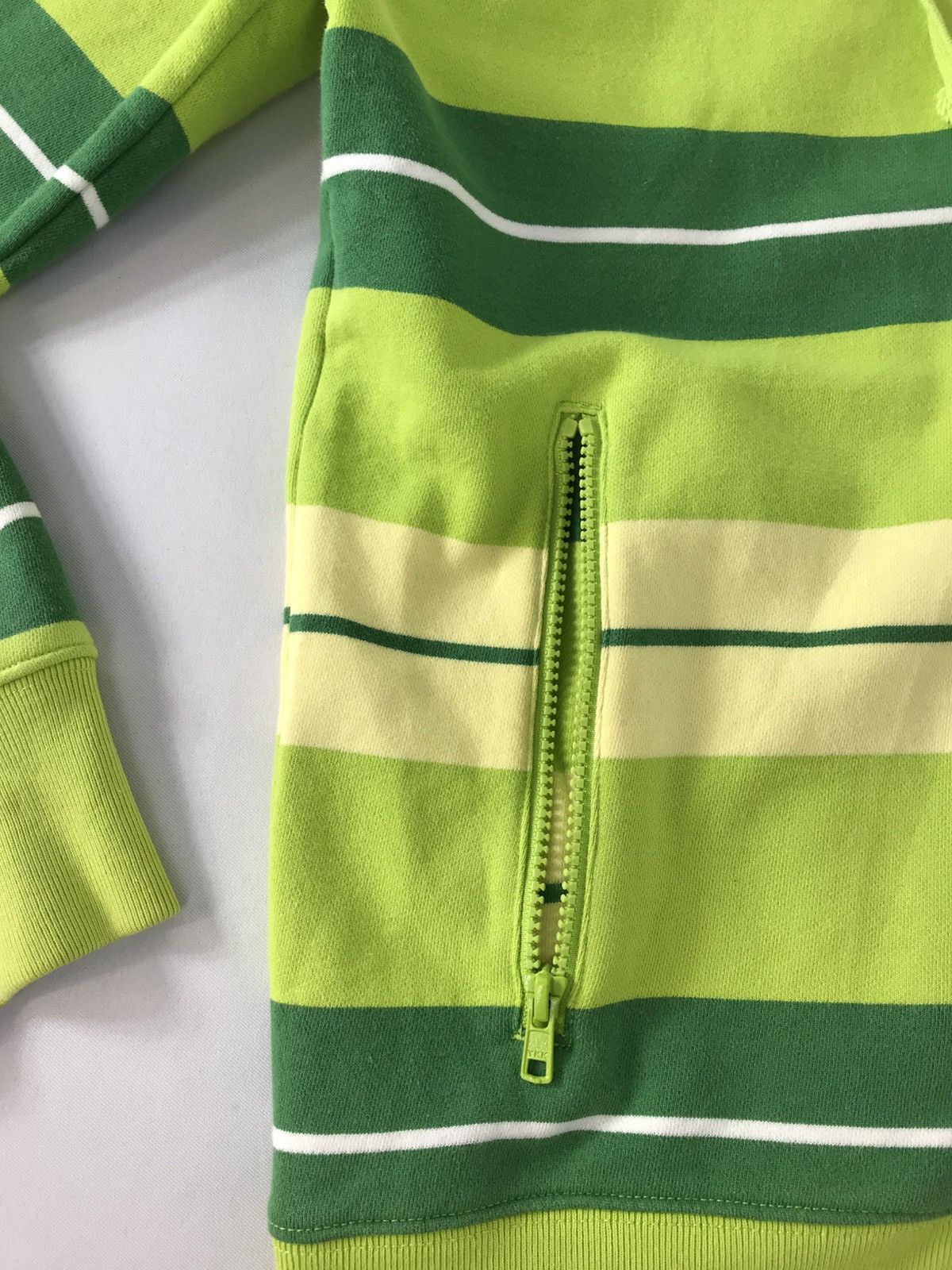 Stussy Stussy Authentic Striped Block Hooded Jacket Streetwear Size US L / EU 52-54 / 3 - 5 Thumbnail