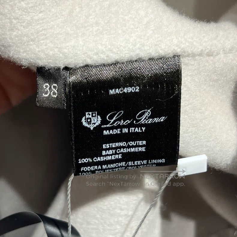 Loro Piana Loro Piana Ivory Long Cashmere Overcoat Size XS / US 0-2 / IT 36-38 - 4 Thumbnail