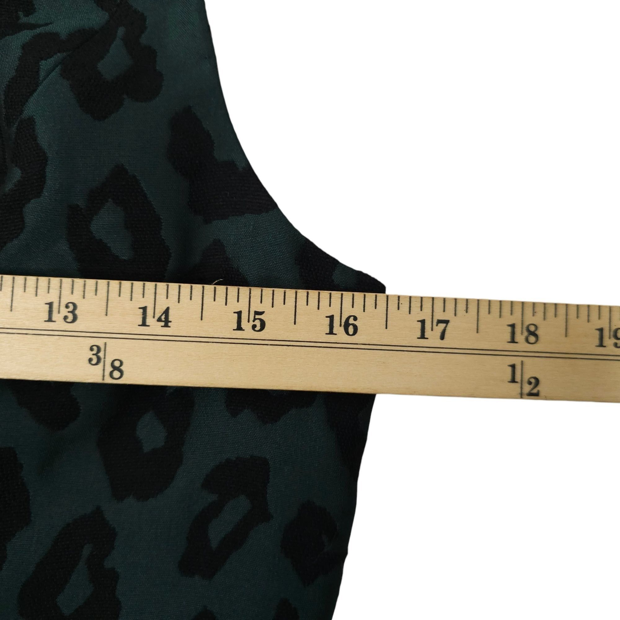 Loft Ann Taylor Loft Leopard Print Jacquard Fit & Flare Dress 4 Size S / US 4 / IT 40 - 17 Thumbnail