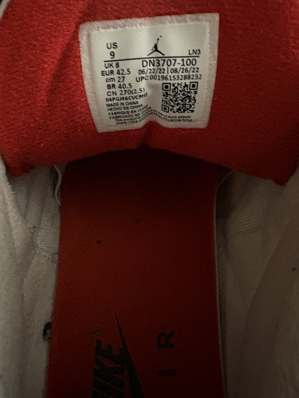 Nike Nike Jordan 3s Reimagined Size US 9 / EU 42 - 6 Thumbnail