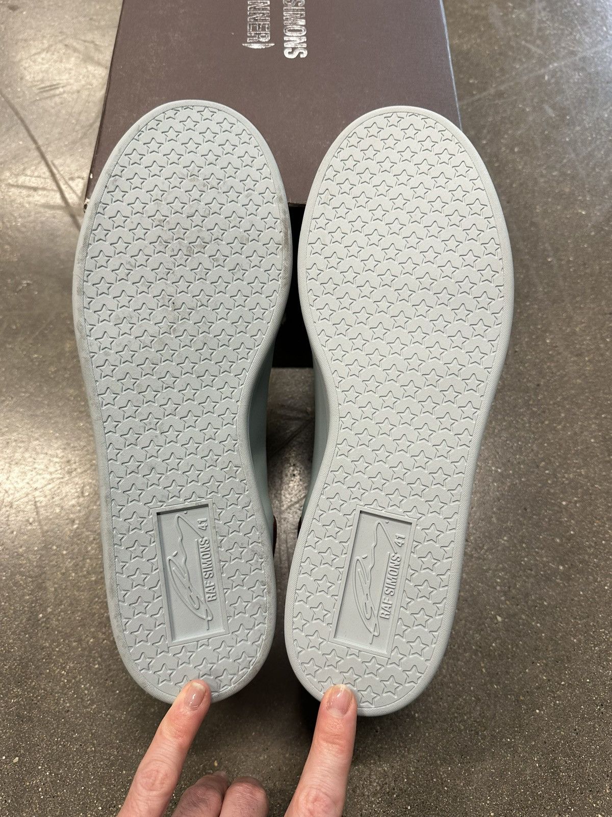 Raf Simons RAF Simon’s Orion Low-Top Light Blue Size US 8 / EU 41 - 6 Thumbnail