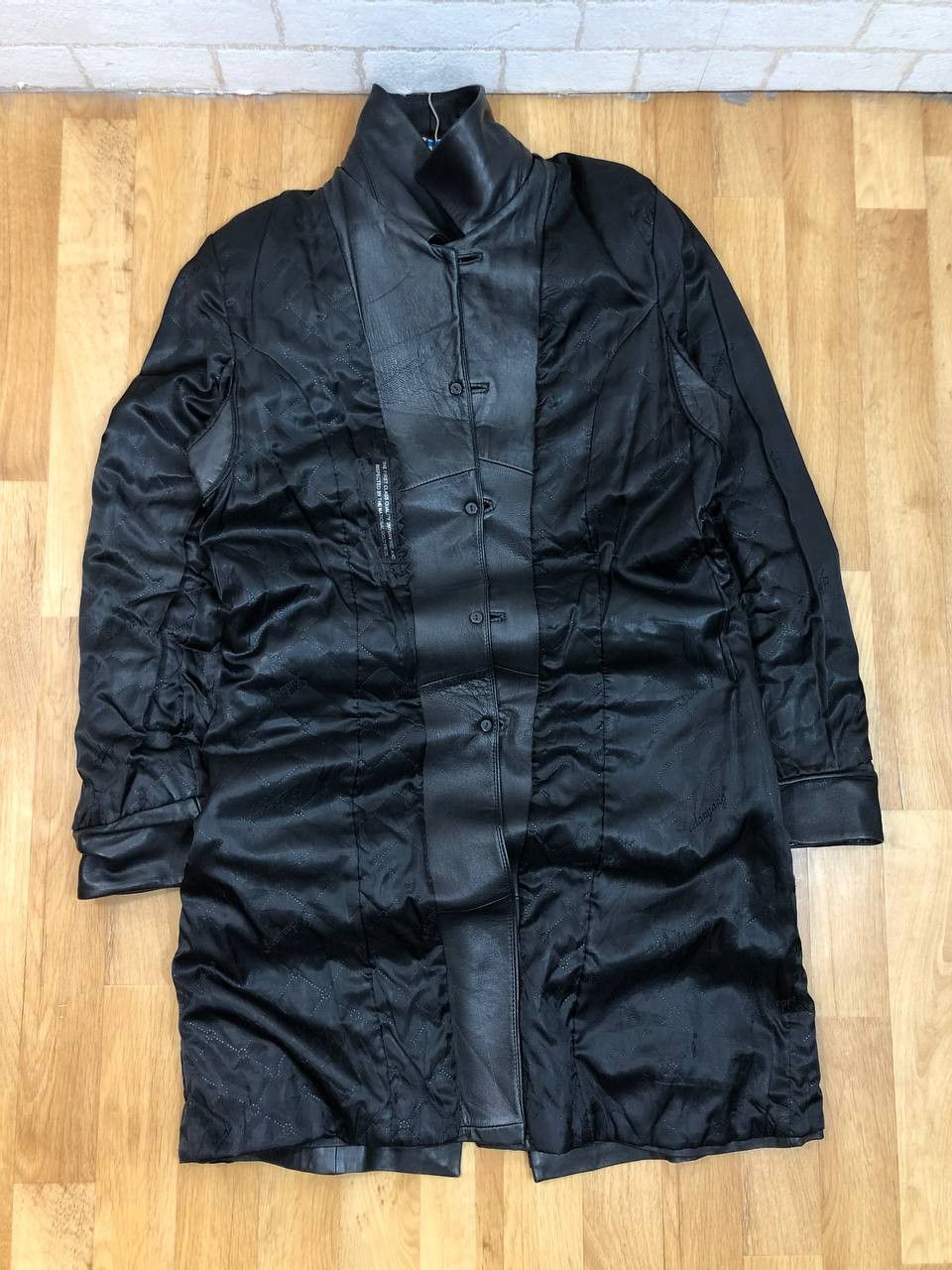 Other VINTAGE 00s MOTO LEATHER PUNK LEATHER JACKET AVANT-GARDE Size US XL / EU 56 / 4 - 19 Thumbnail