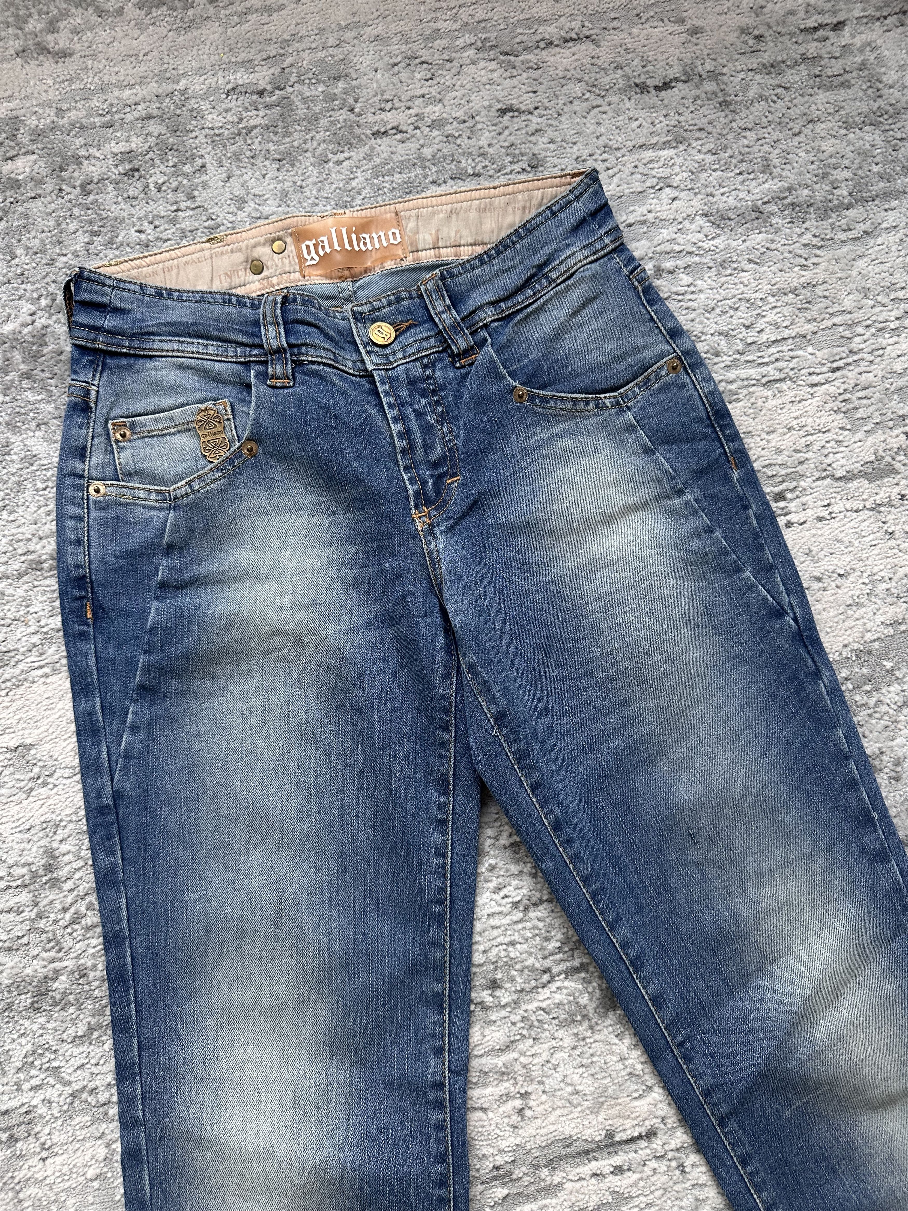 John Galliano John Galliano y2k jeans Size 28" / US 6 / IT 42 - 4 Thumbnail