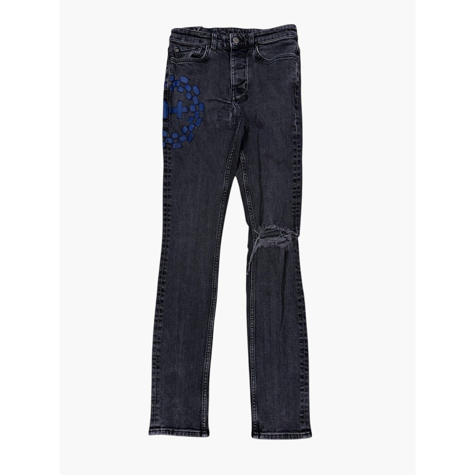 Ksubi Ksubi Black & Blue Jeans Size US 28 / EU 44 - 1 Thumbnail