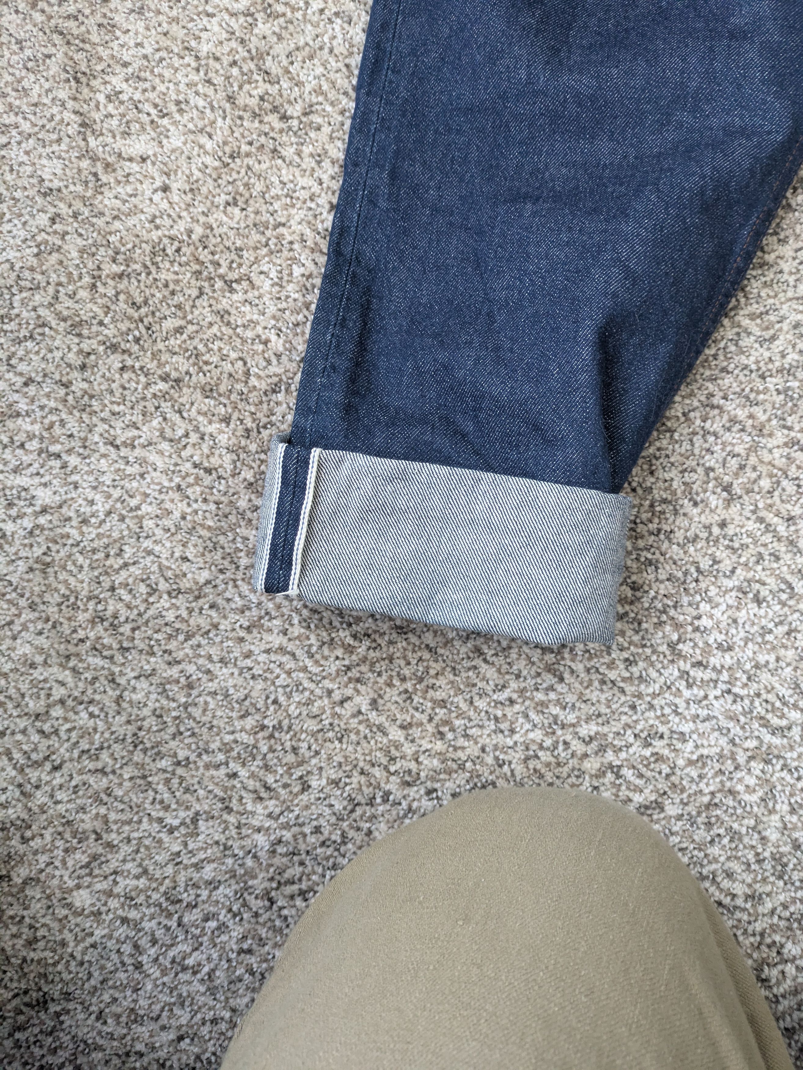 Naked & Famous Natural Indigo Selvedge Size US 36 / EU 52 - 2 Thumbnail