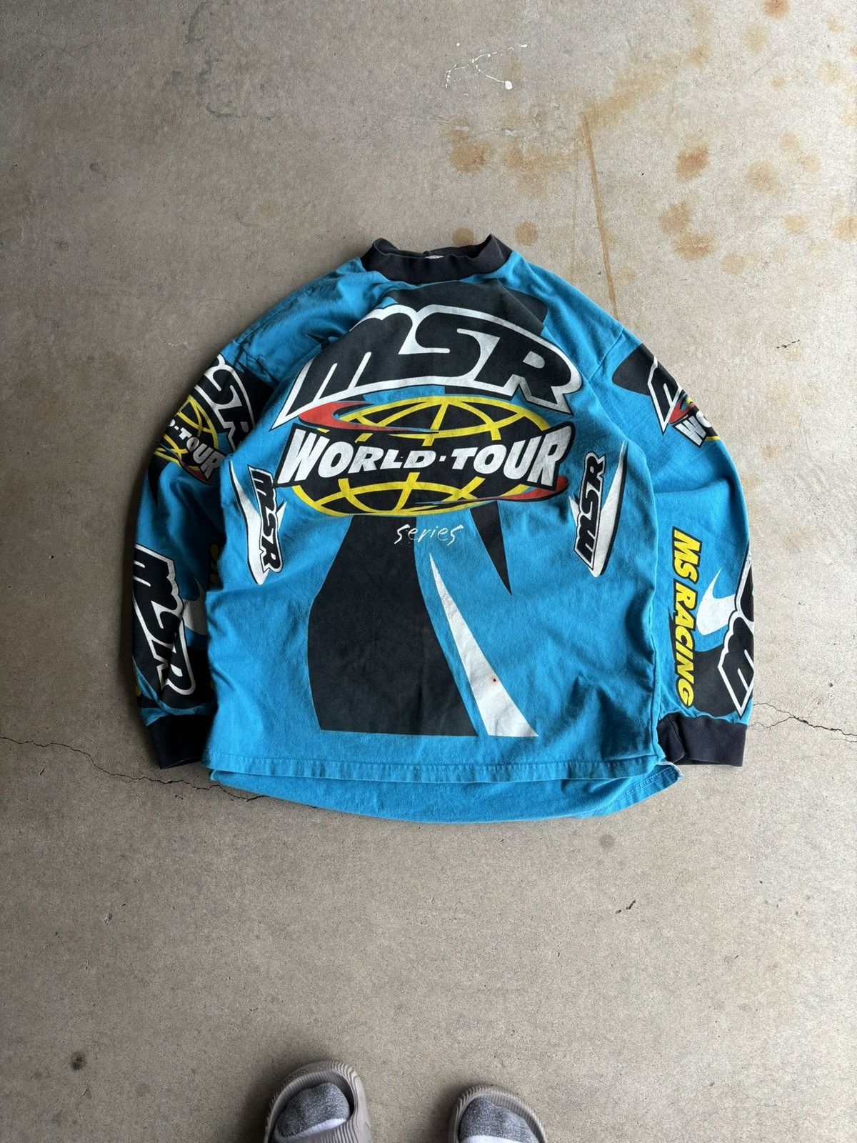 Other Vintage MSR Racing Motocross Travis Scott Longsleeve Size US M / EU 48-50 / 2 - 1 Thumbnail