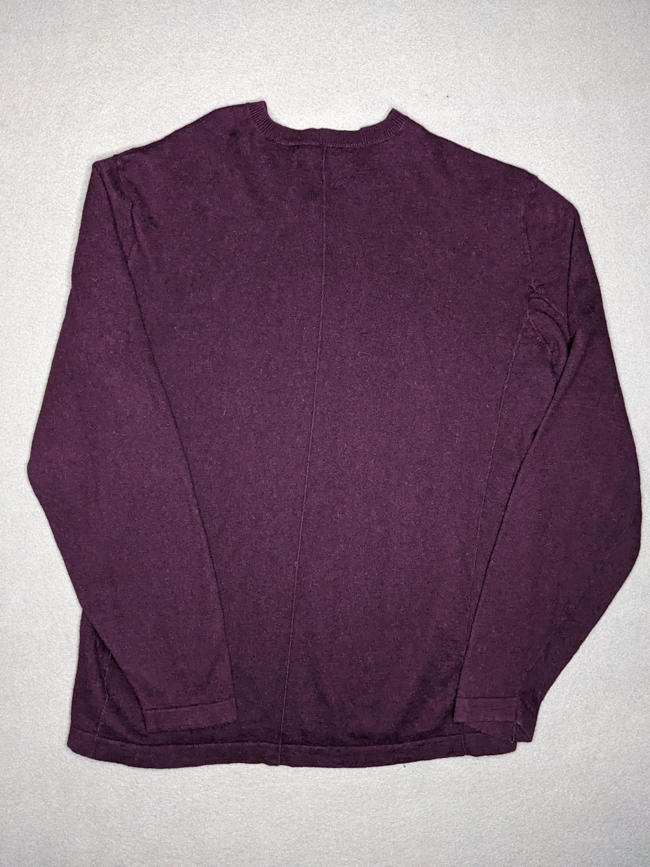 John Varvatos John Varvatos USA Shirt Mens Large Garnet Henley Wool Blend Size US L / EU 52-54 / 3 - 4 Thumbnail