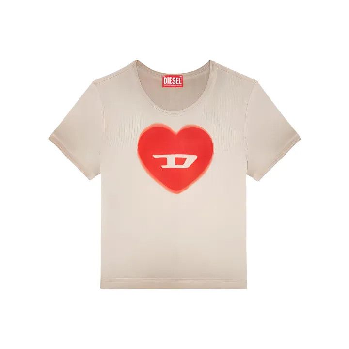 Diesel Diesel Oval-D Series Short Sleeve T-Shirt 0079 Size XS / US 0-2 / IT 36-38 - 1 Thumbnail