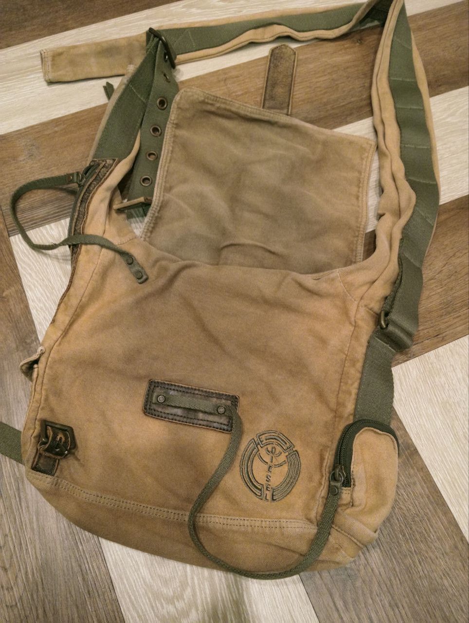 Diesel VINTAGE DIESEL CANVAS CROSSBODY BAG Size ONE SIZE - 7 Thumbnail
