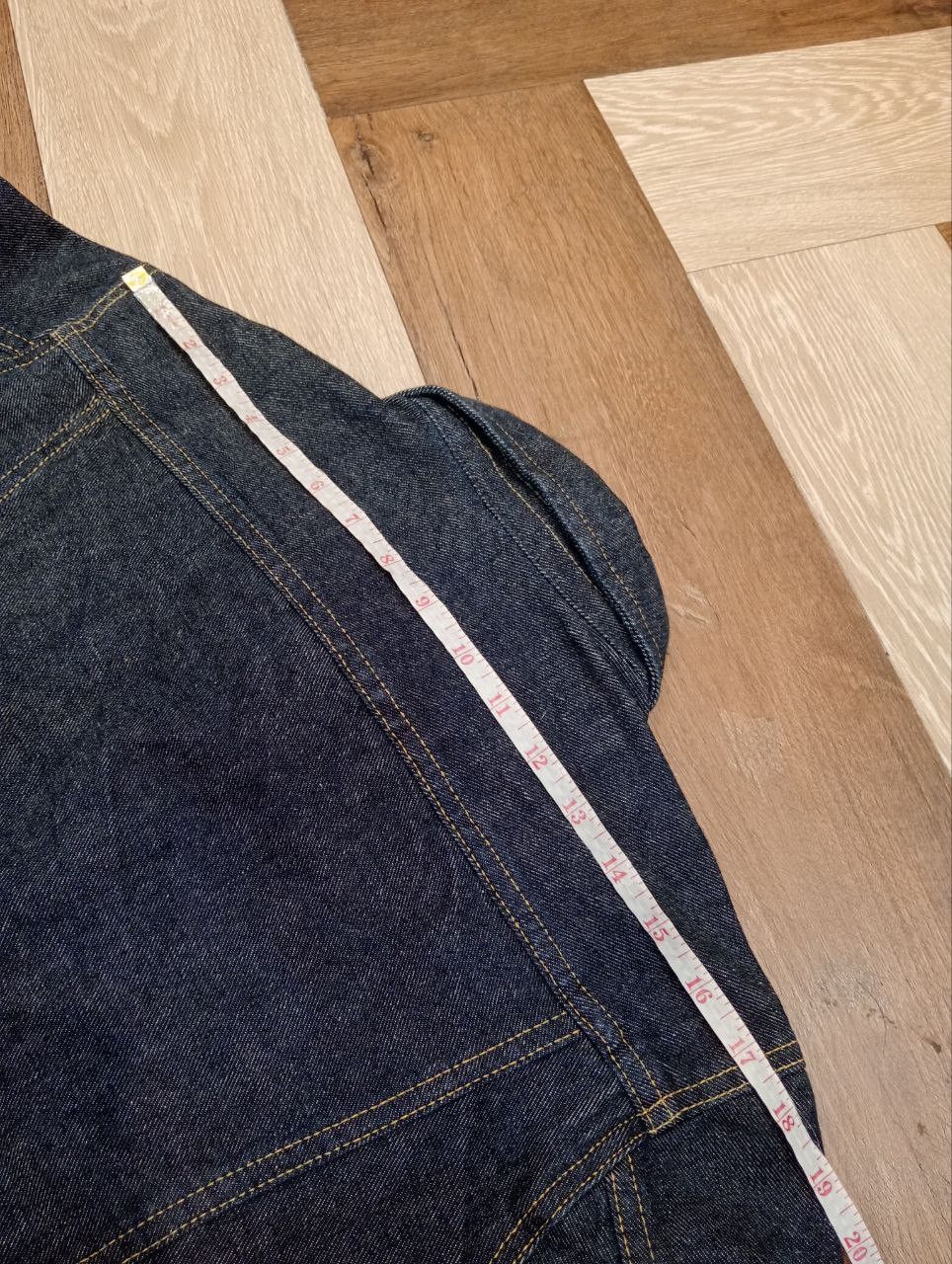 LEE RIDERS UNION MADE SANFORIZED BLUE DENIM JACKET - SIZE 40
