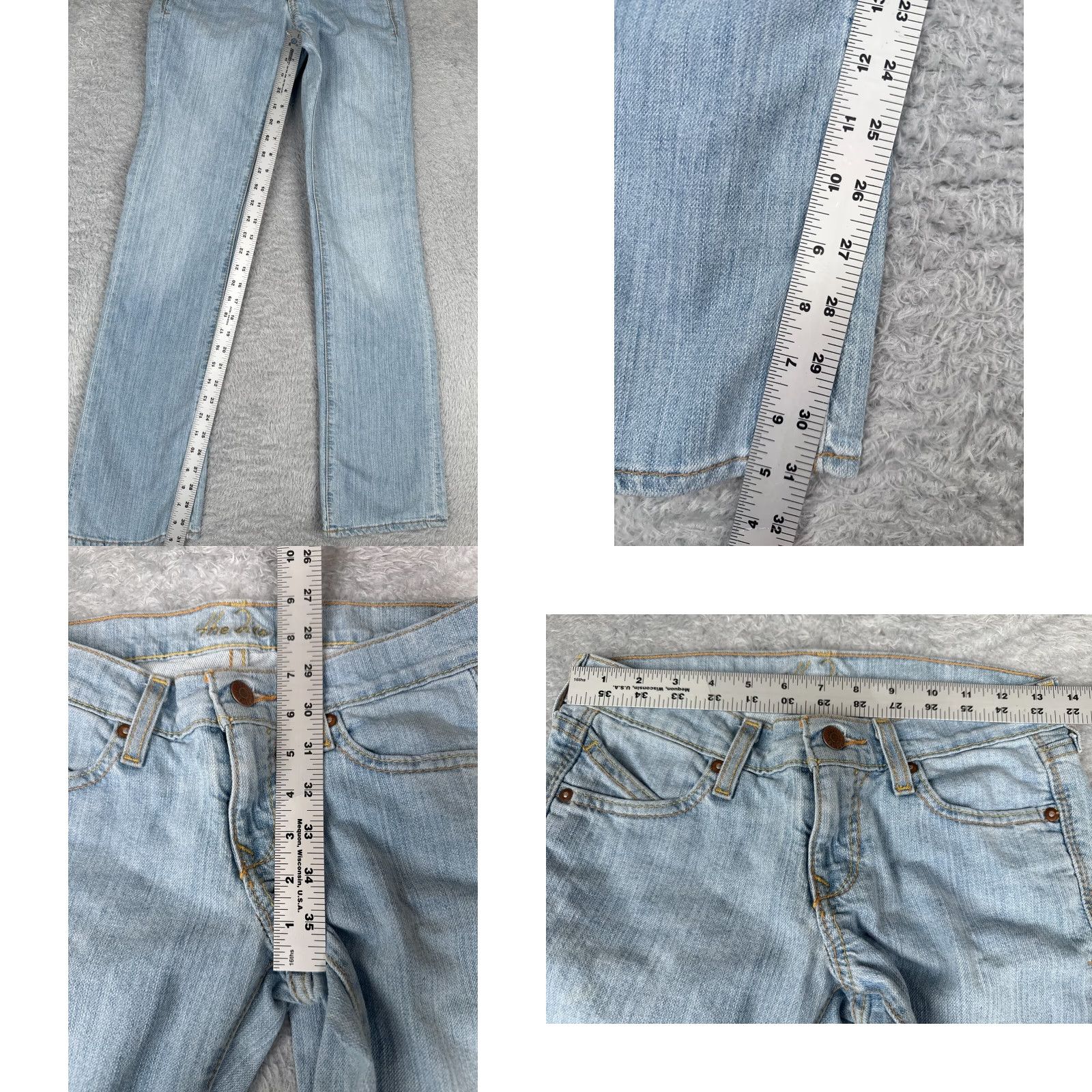 Old Navy Old Navy Jeans Women Skinny 5-Pocket Denim Blue 0 Low Rise Inseam 31 in Cotton Blend 27x31 90s Retro Designer Womens Jeans Size 25" / US 0 / IT 36 - 8 Thumbnail