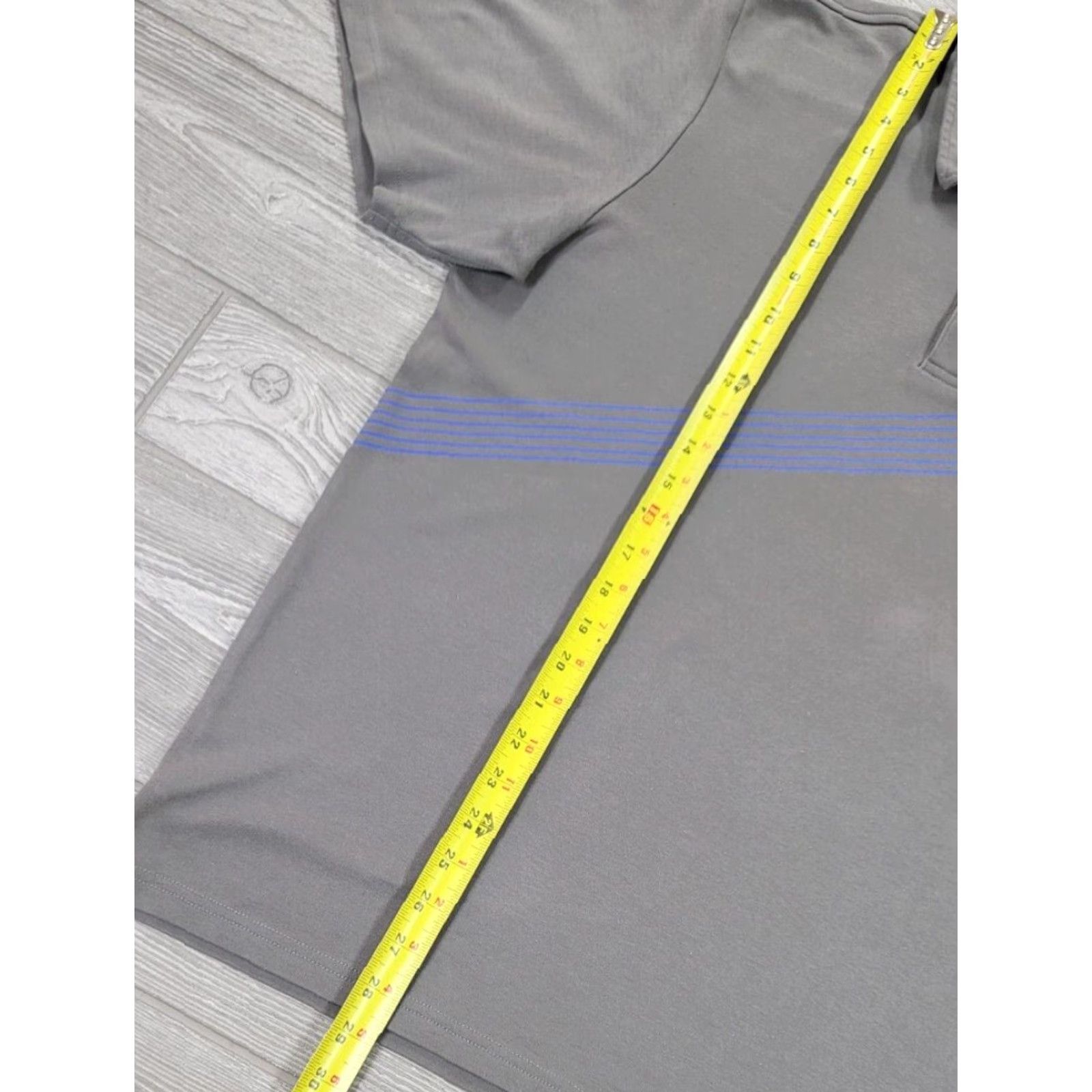 Oakley Oakley Polo Shirt Golf Colorblock Gray White Striped Short Sleeve Men L Size US L / EU 52-54 / 3 - 6 Thumbnail