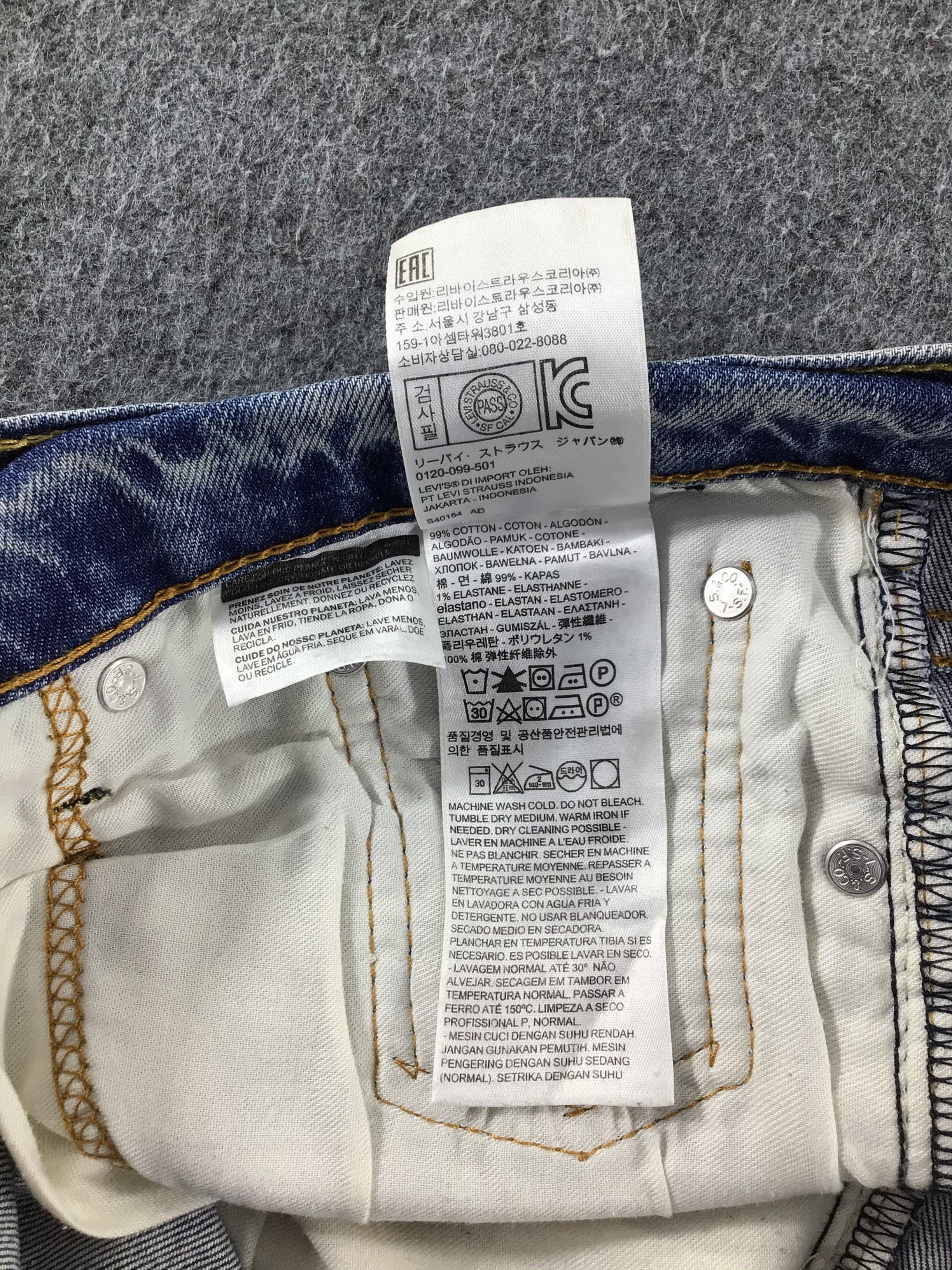 Levi's × Vintage Levis 511Jeans-JM143 Size US 33 - 10 Thumbnail