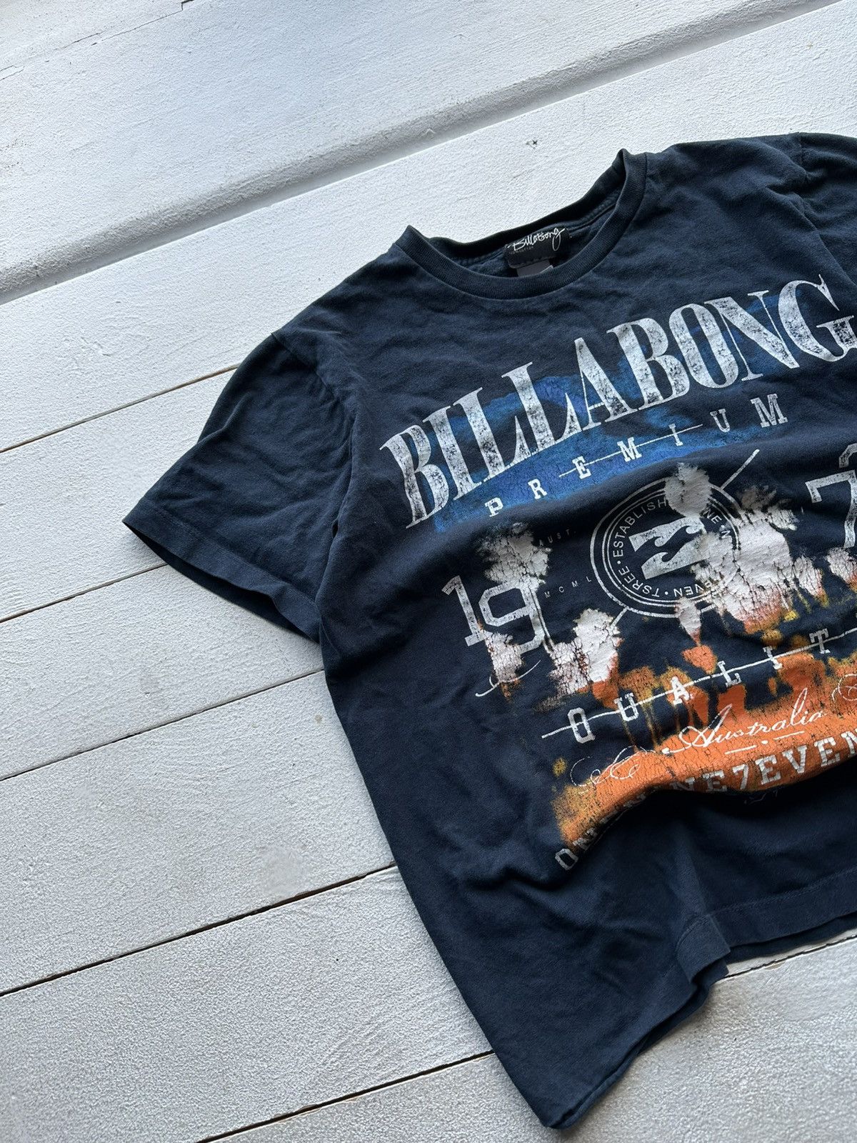 Billabong × Vintage 🚨Vintage 90s Big Logo BILLABONG faded distressed RARE Y2K Size US XS / EU 42 / 0 - 2 Thumbnail