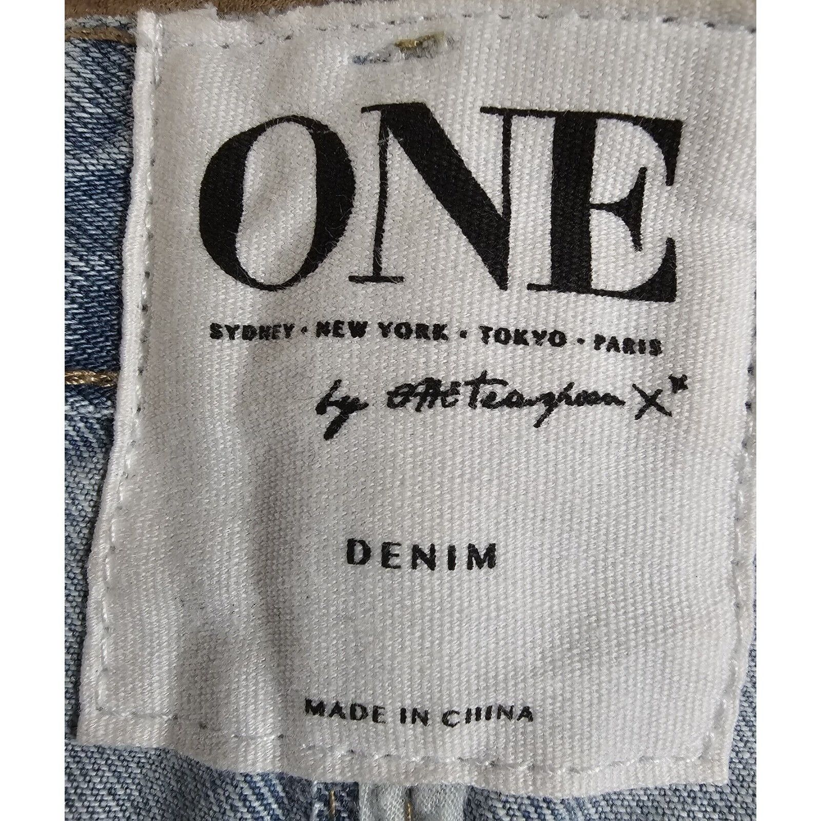 One Teaspoon One by One Teaspoon Freelove Distressed Skirt 24 Cotton Size 24" / US 00 / IT 34 - 6 Thumbnail