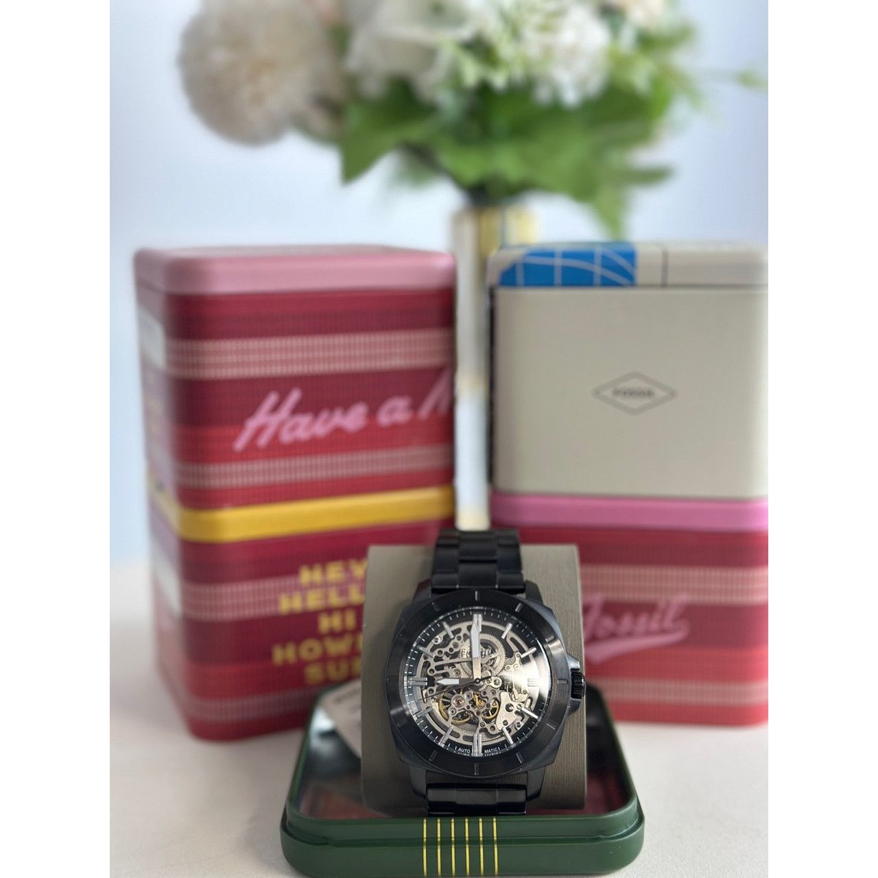 Fossil Fossil BQ2426 Privateer Black Watch Size ONE SIZE - 1 Thumbnail