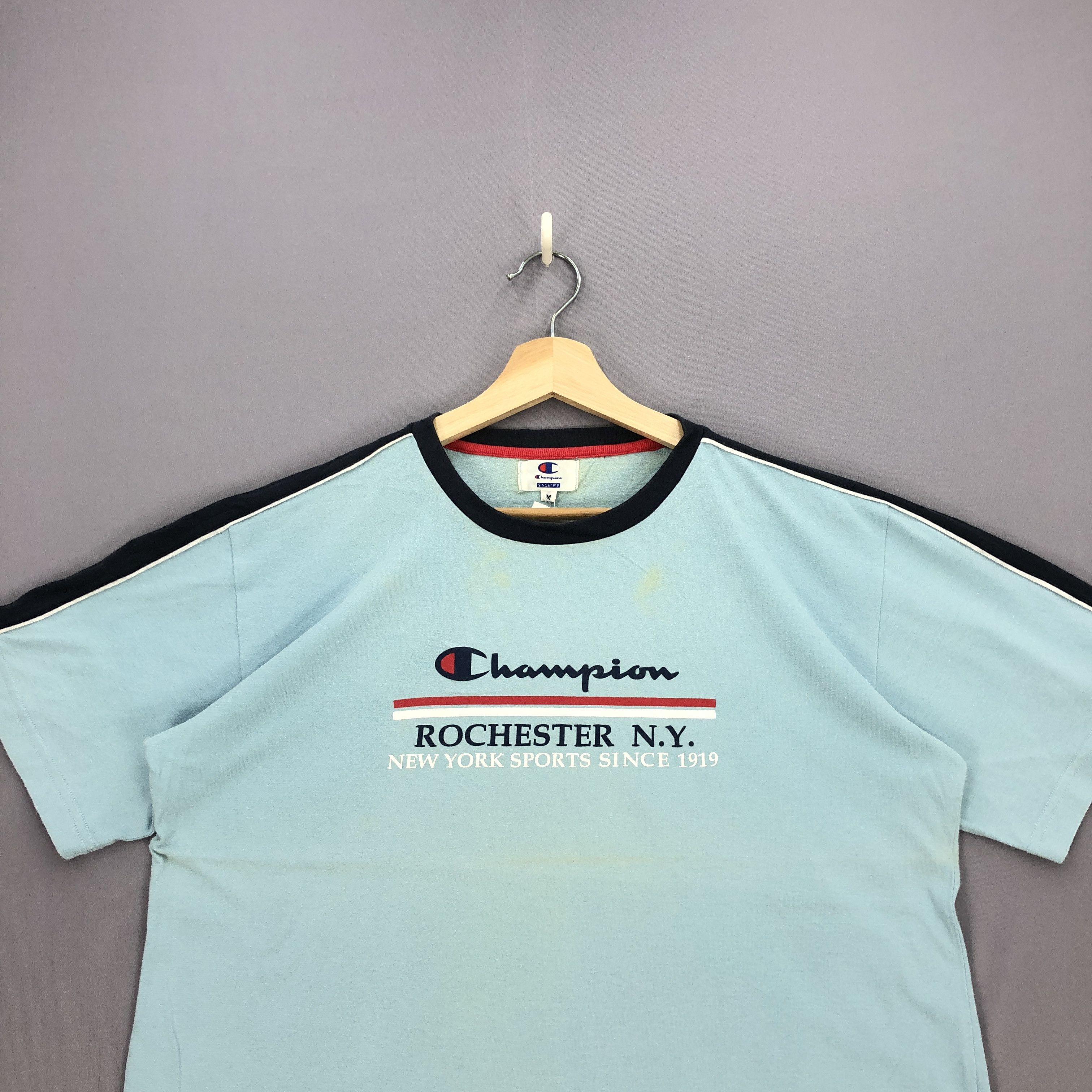 Champion Vintage 90s Champion Tshirt Champion Crewneck Tees Size US L / EU 52-54 / 3 - 2 Thumbnail