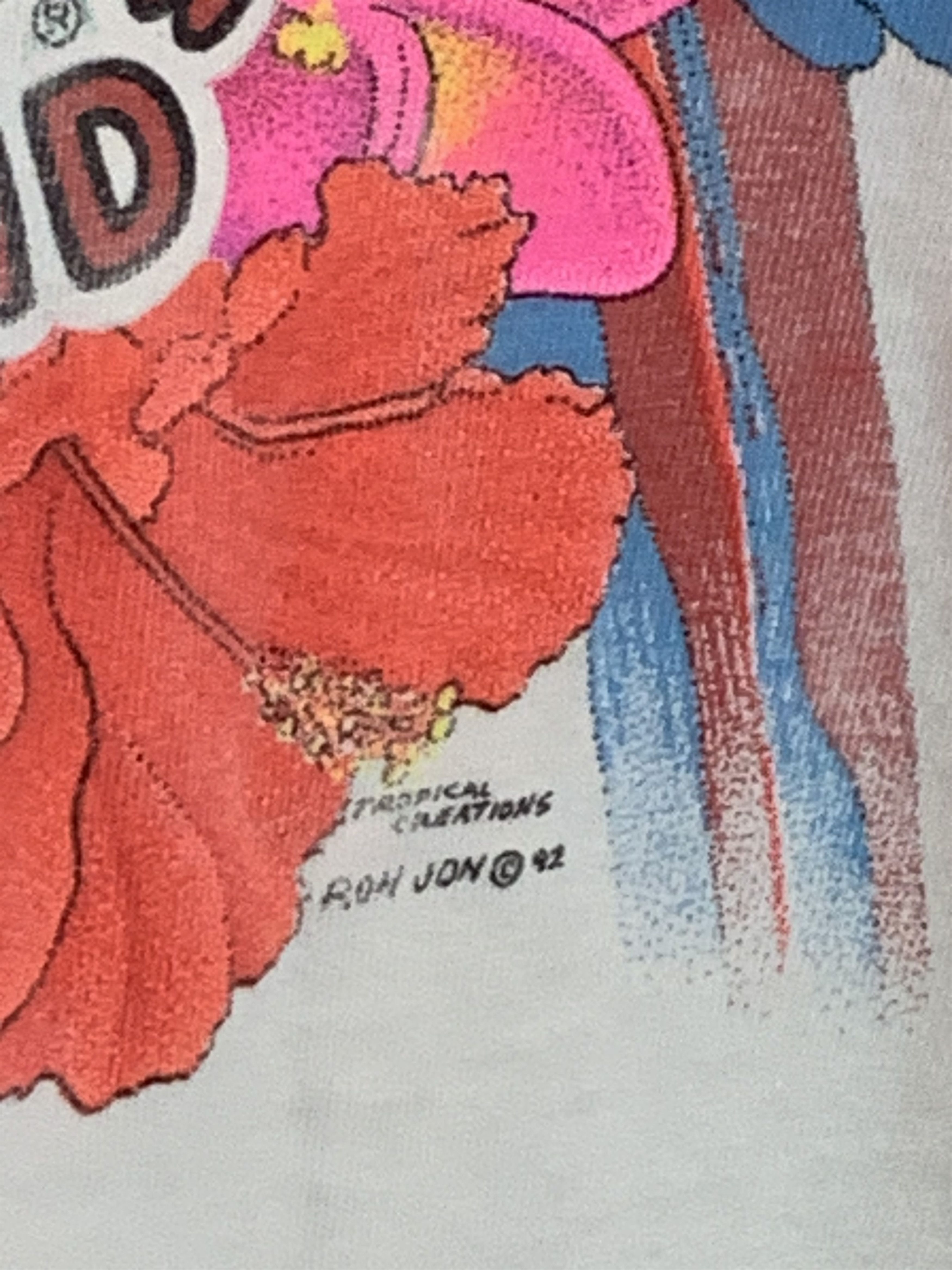 Ron Jon Surf Shop *RARE* Vintage 80s Ron Jon Surf Shop Single Stitch T-Shirt Size US XL / EU 56 / 4 - 9 Thumbnail