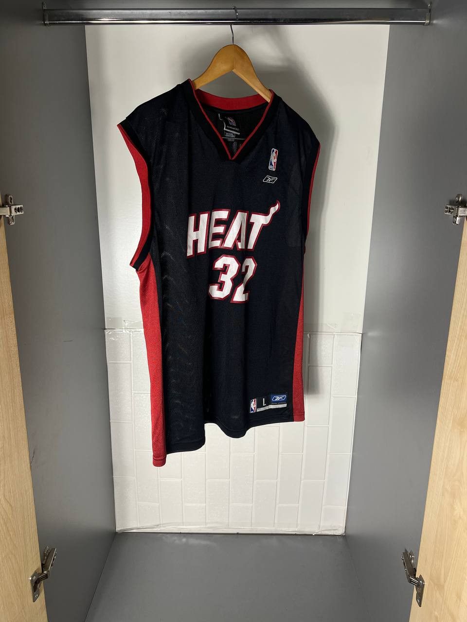 Reebok VINTAGE REEBOK MIAMI HEAT NBA O’NEAL BASKETBALL JERSEA Y2K Size US L / EU 52-54 / 3 - 6 Thumbnail