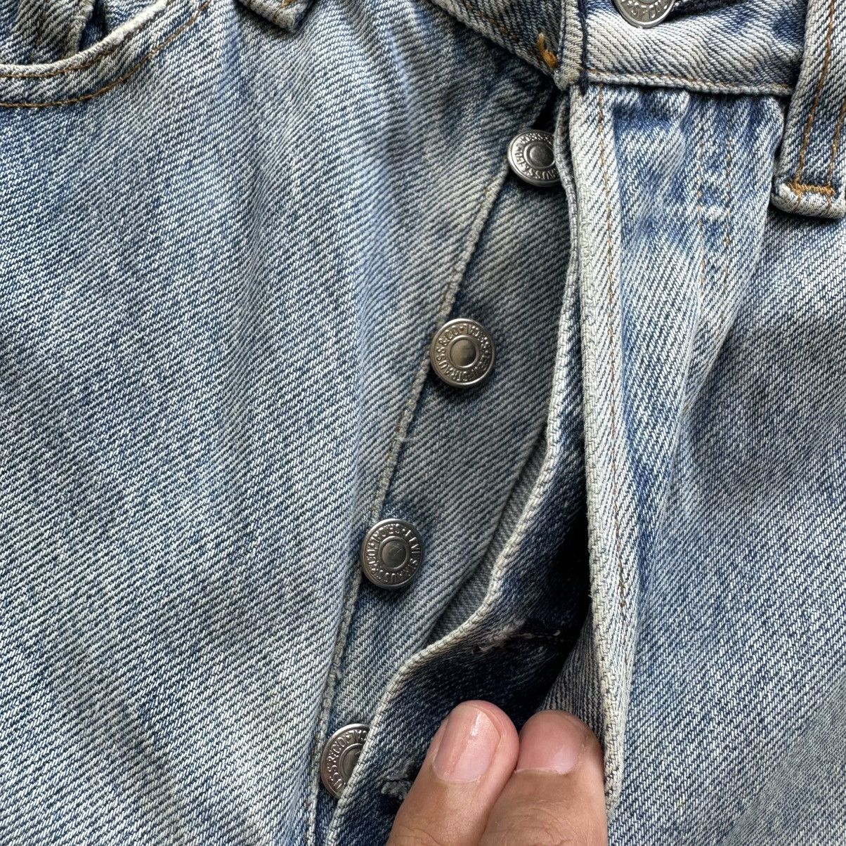 Japanese Brand Vintage Levi’s Made In USA Faded Denim Jean Pant W29 Size US 29 - 5 Thumbnail