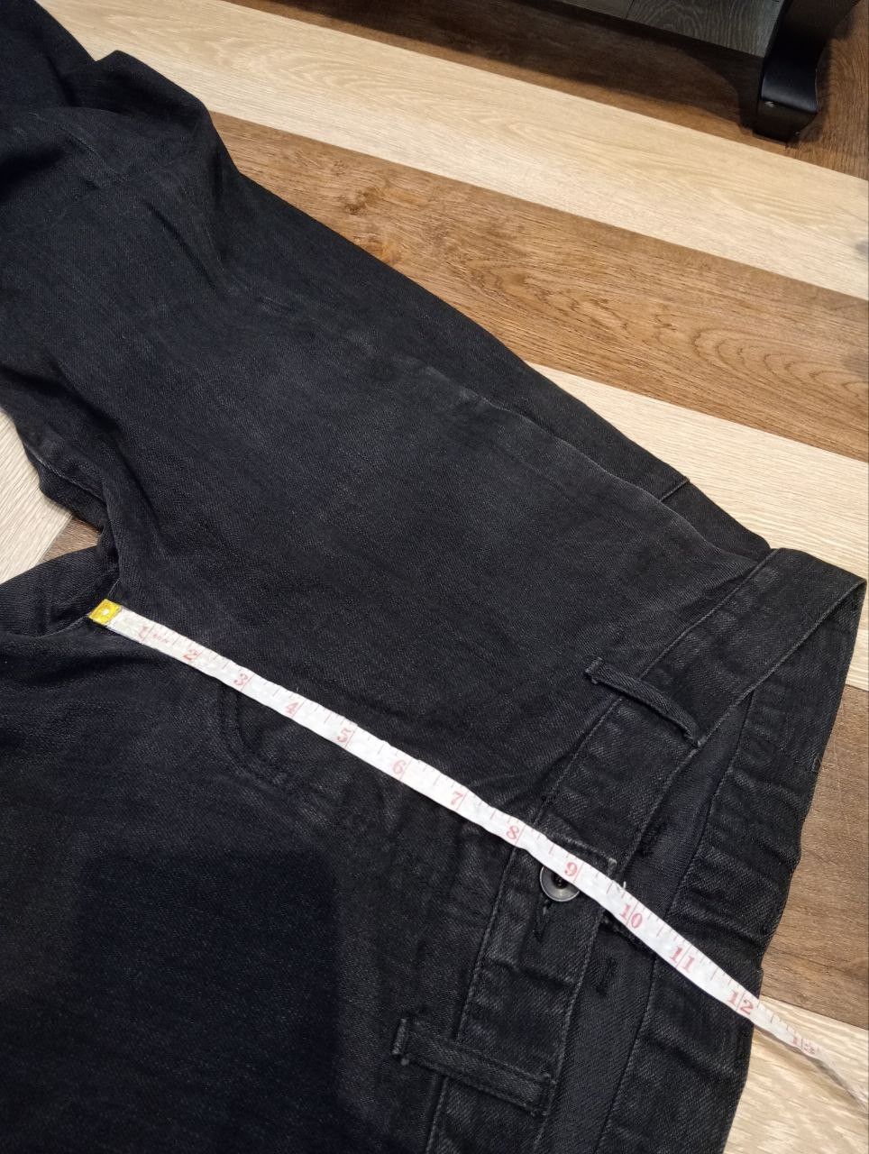 Shellac JAPANESE SHELLAC BLACK CURVE DENIM PANTS Size US 32 / EU 48 - 11 Thumbnail