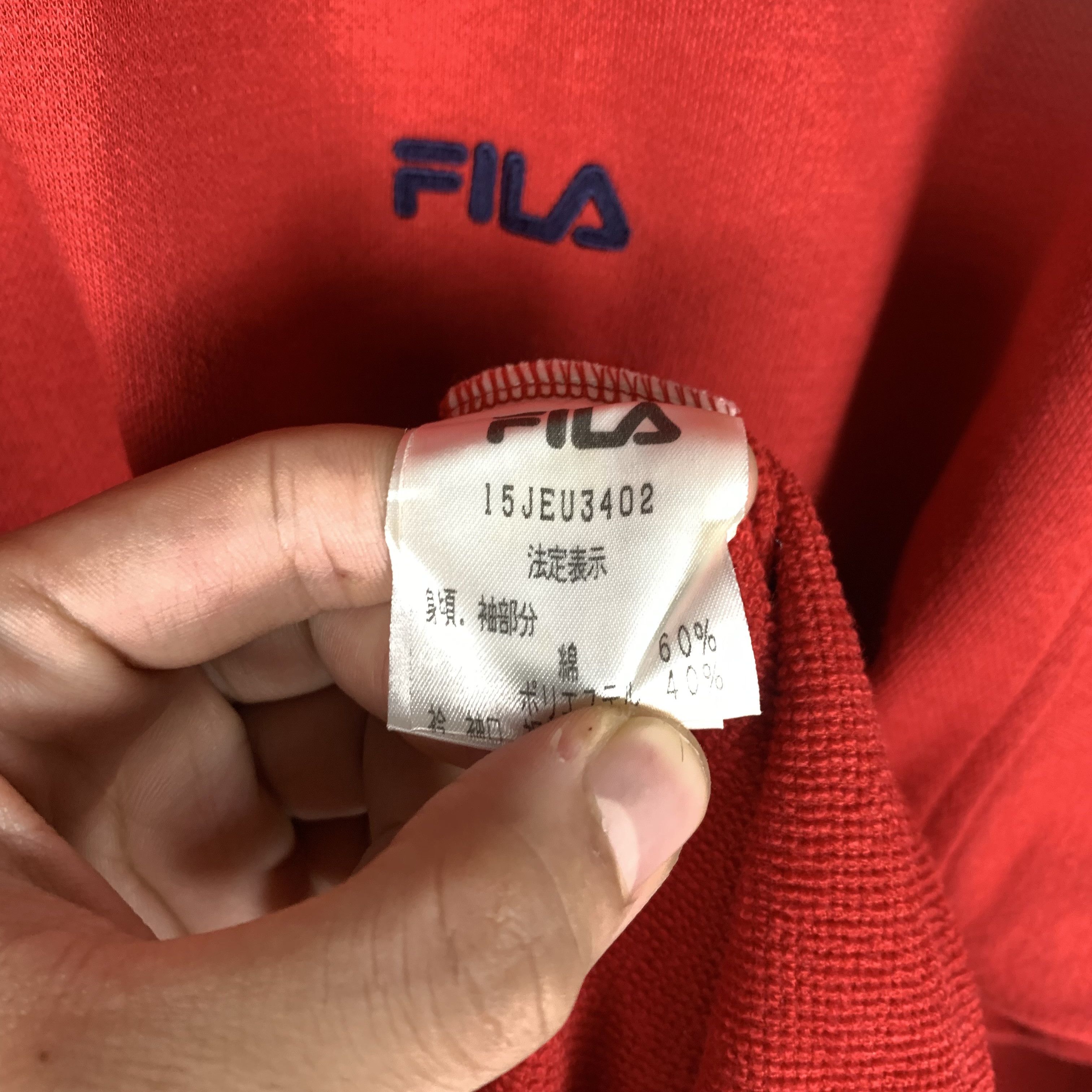 Fila Fila Sweatshirt Crewneck Size US L / EU 52-54 / 3 - 5 Thumbnail