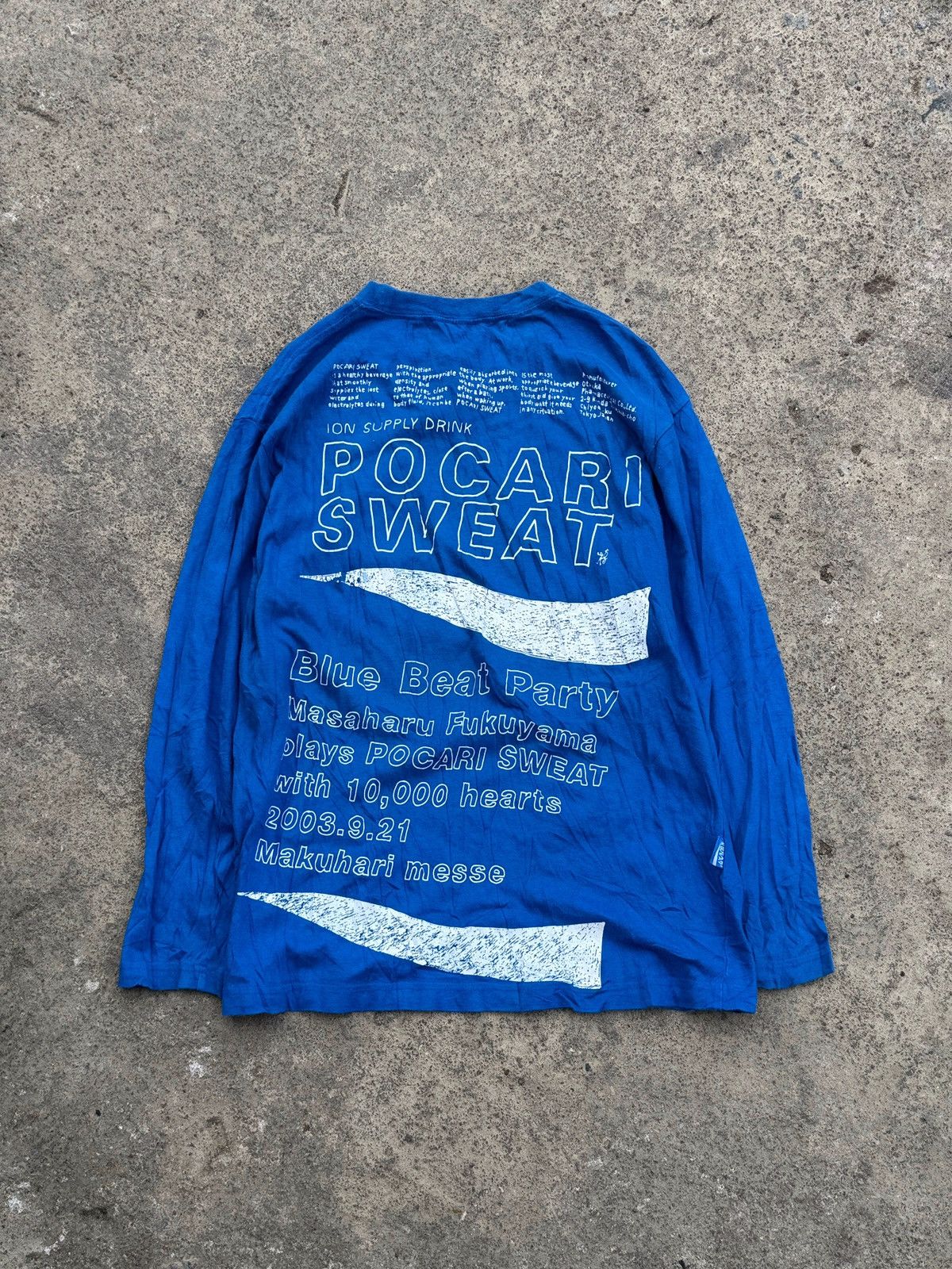 Hysteric Glamour Japanese Pocari Sweat Long Sleeve Y2K Size US M / EU 48-50 / 2 - 2 Thumbnail