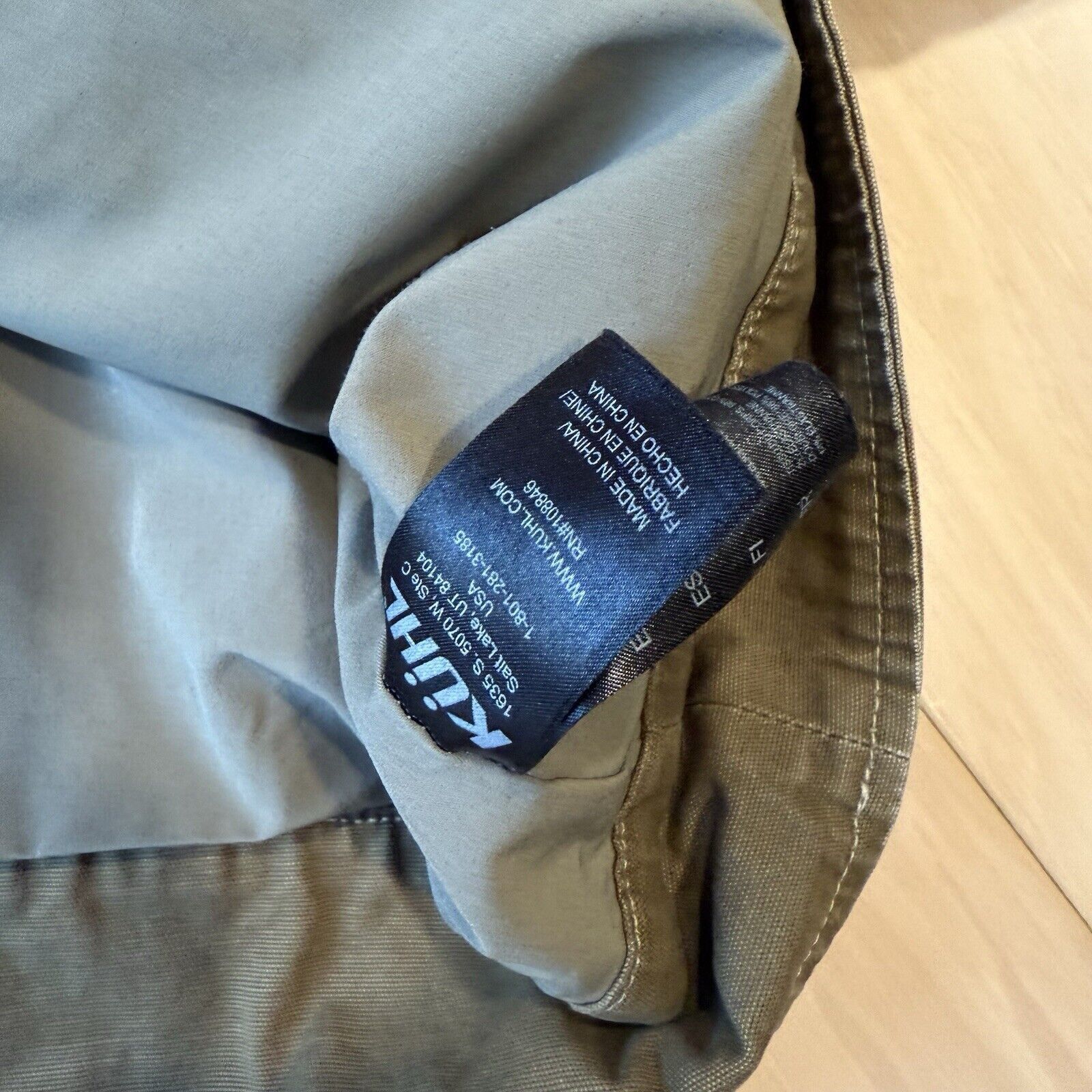 Kuhl Kuhl Burr Jacket 2XL Brown Full Zip Heavy Canvas Outerwear Size US XXL / EU 58 / 5 - 6 Thumbnail