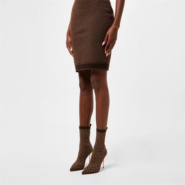 Balmain o1g2r1mq0924 Ankle Boots in Brown Size US 10 / IT 40 - 5 Thumbnail