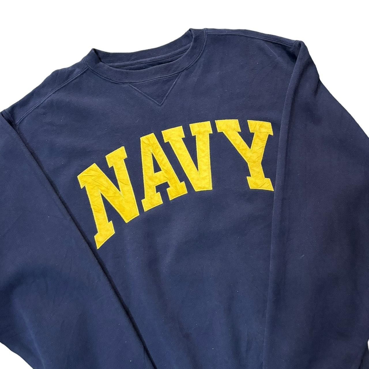 Vintage Vintage Navy sweatshirt size: S Size US S / EU 44-46 / 1 - 2 Thumbnail