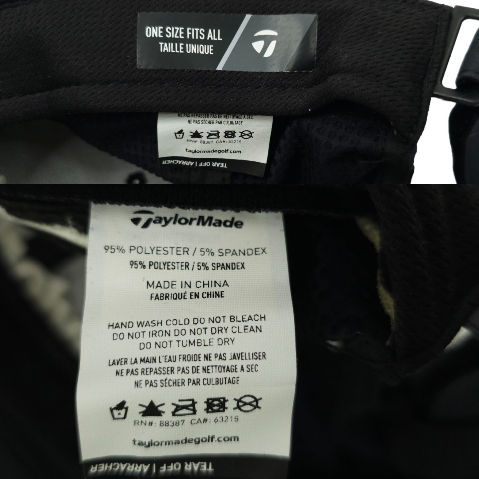 TaylorMade TaylorMade Tour Radar SIM TP5 Stealth Golf Adjustable Cap Size ONE SIZE - 8 Thumbnail