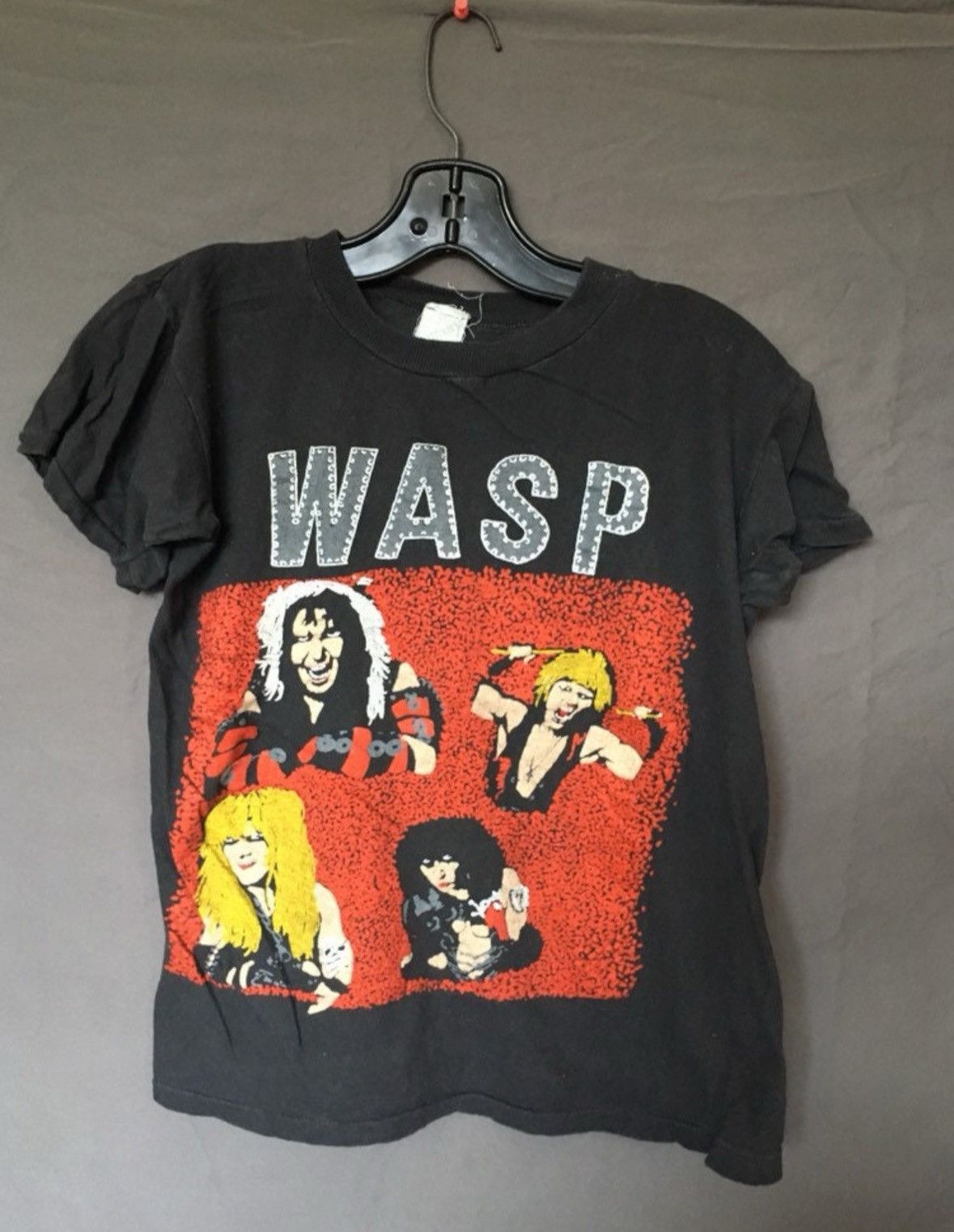 Band Tees × Vintage RARE W.A.S.P. Band Tee Size US M / EU 48-50 / 2 - 1 Thumbnail