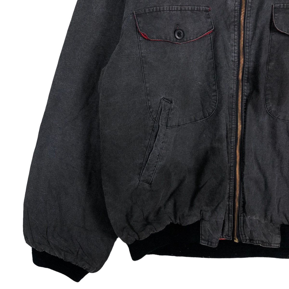 Japanese Brand Vintage Chore Bomber Jacket Barfur Japan Inspire CP Company Size US L / EU 52-54 / 3 - 4 Thumbnail
