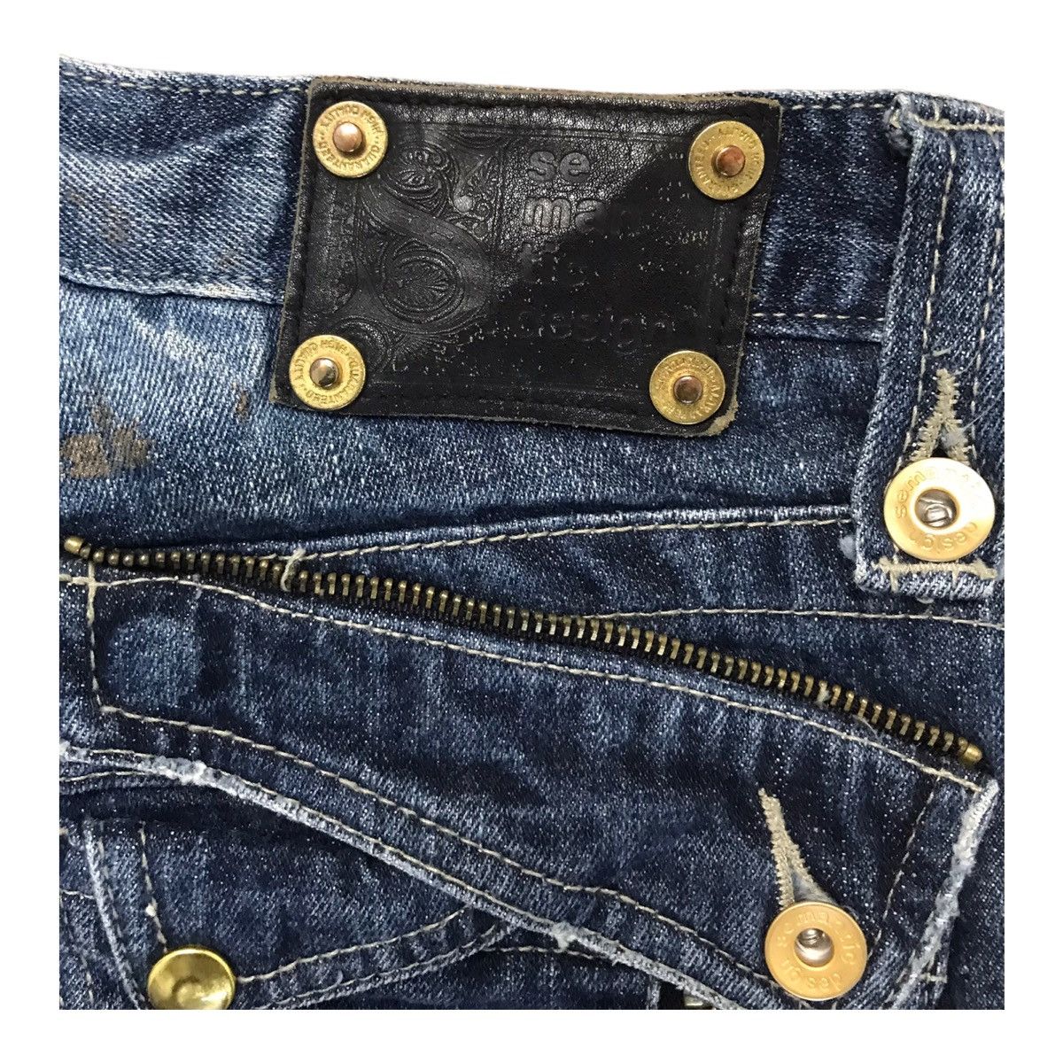Hysteric Glamour × Le Grande Bleu (L.G.B.) × semanticdesign Semantic Design Flare Multi Pocket Pant Size US 32 / EU 48 - 8 Thumbnail