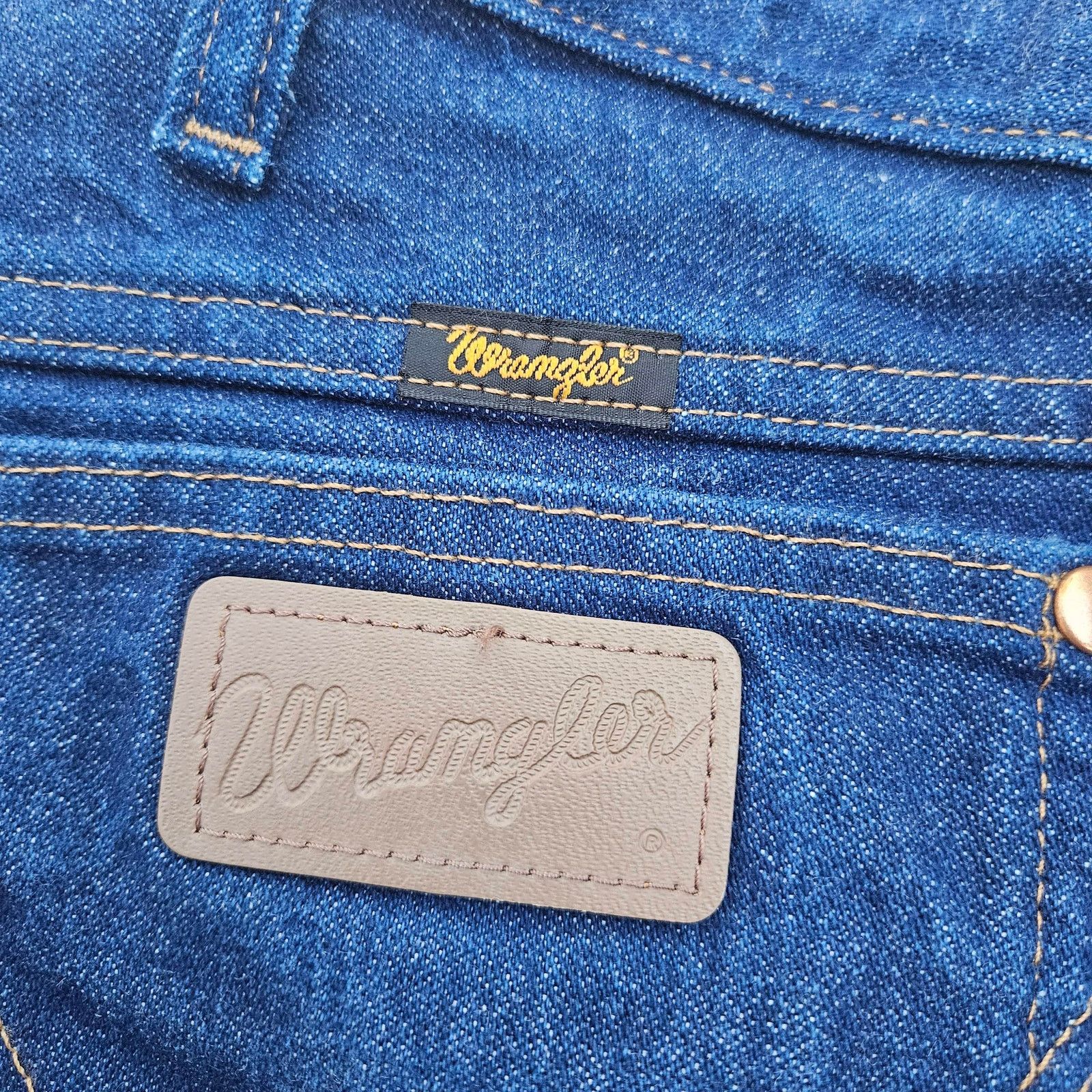 Wrangler Vintage 90's Wrangler Straight Leg Denim Jeans Men's 36X34 Size US 36 / EU 52 - 2 Thumbnail