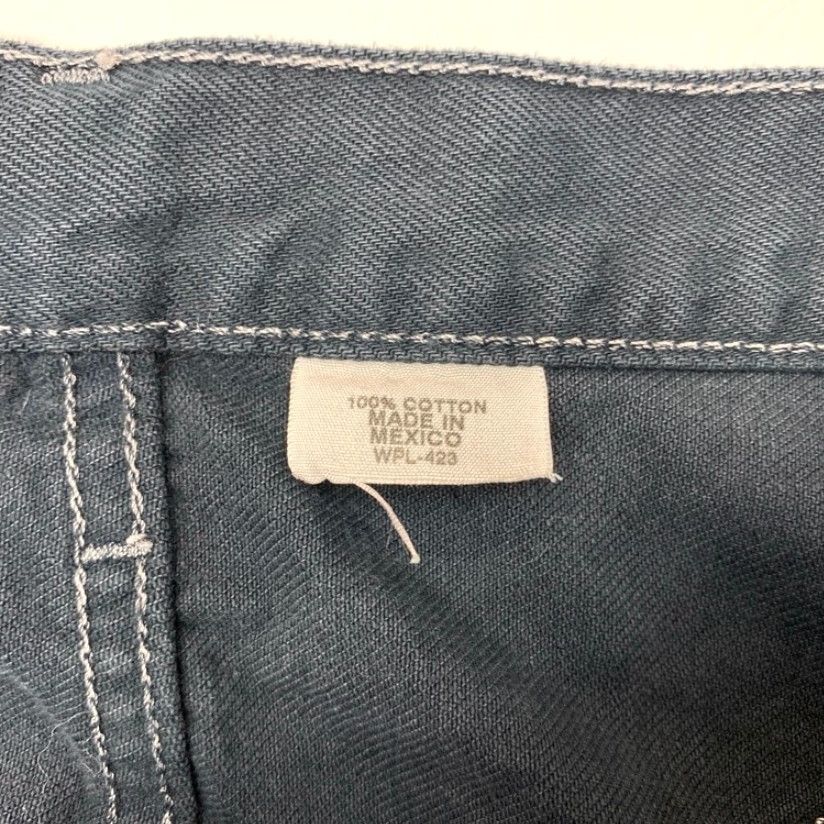 Levi's VINTAGE Levi's 501 Jeans 42x25 Denim Dark Blue Button Fly 5-Pocket Mens Regular Cotton Jeans Size US 42 / EU 58 - 6 Thumbnail