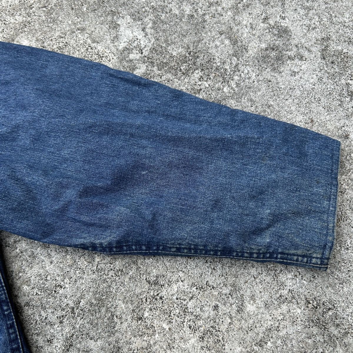 Japanese Brand × Lands' End × Vintage Vintage 90s Lands End Workwear Coat Denim Jacket Size US M / EU 48-50 / 2 - 8 Thumbnail