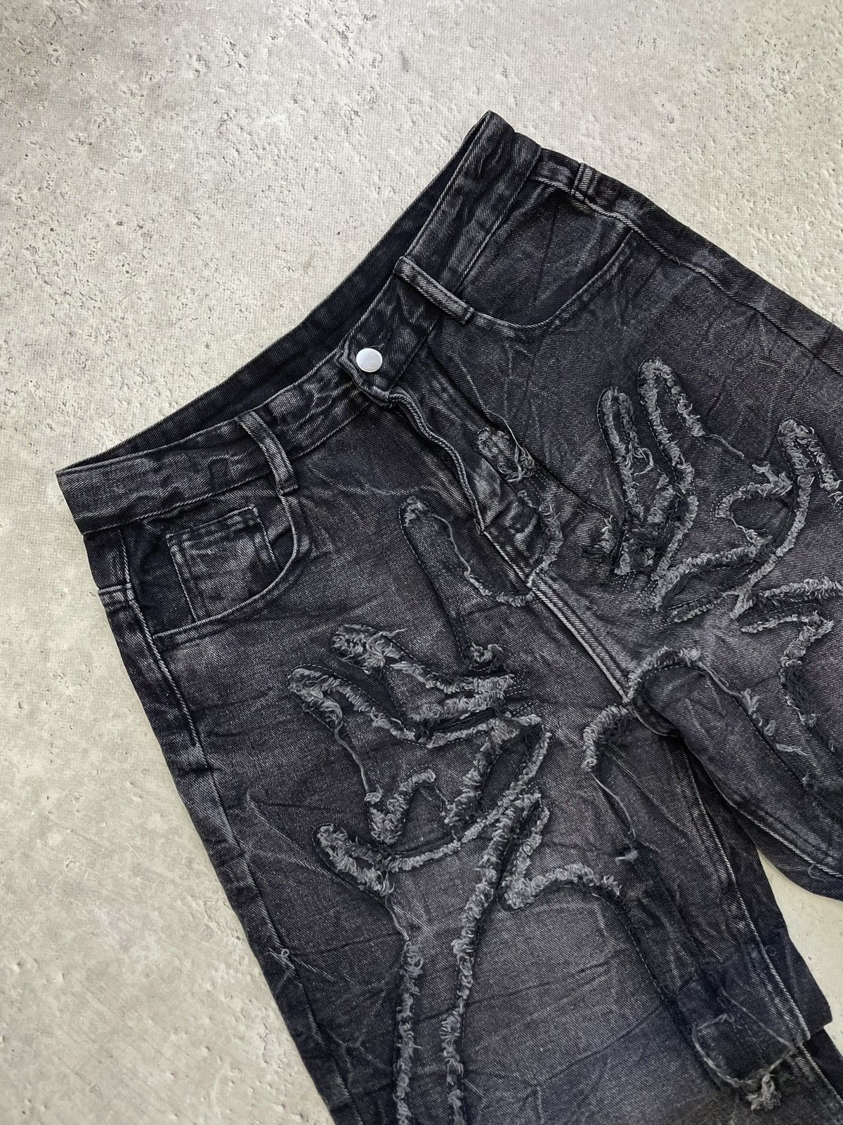 JNCO JNCO style y2k fashion distressed jeans hype baggy fit y2k Size US 32 / EU 48 - 3 Thumbnail