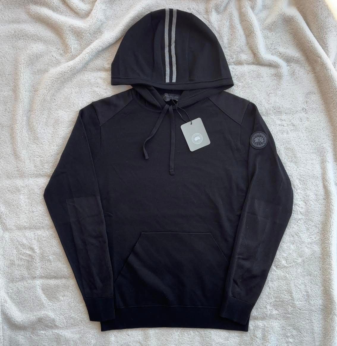 Canada Goose Black Amherst Knit Hoodie