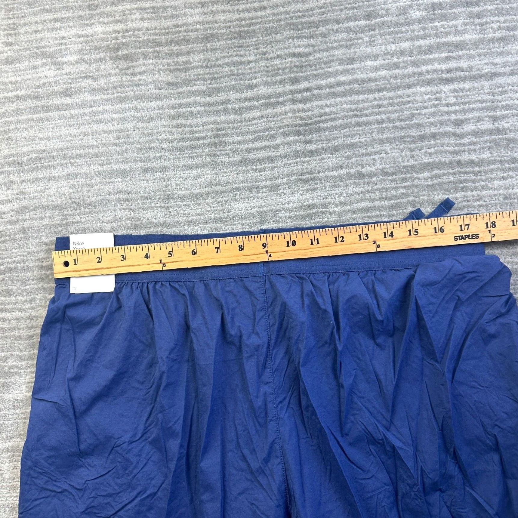 Nike Nike Yoga Shorts Mens XL Blue Lined Dri-Fit Flex 2 in 1, Breathable, Elastic Waist, Inseam 4 in, Polyester Spandex, Activewear, Athletic, Nike Brand Size US 36 / EU 52 - 6 Thumbnail