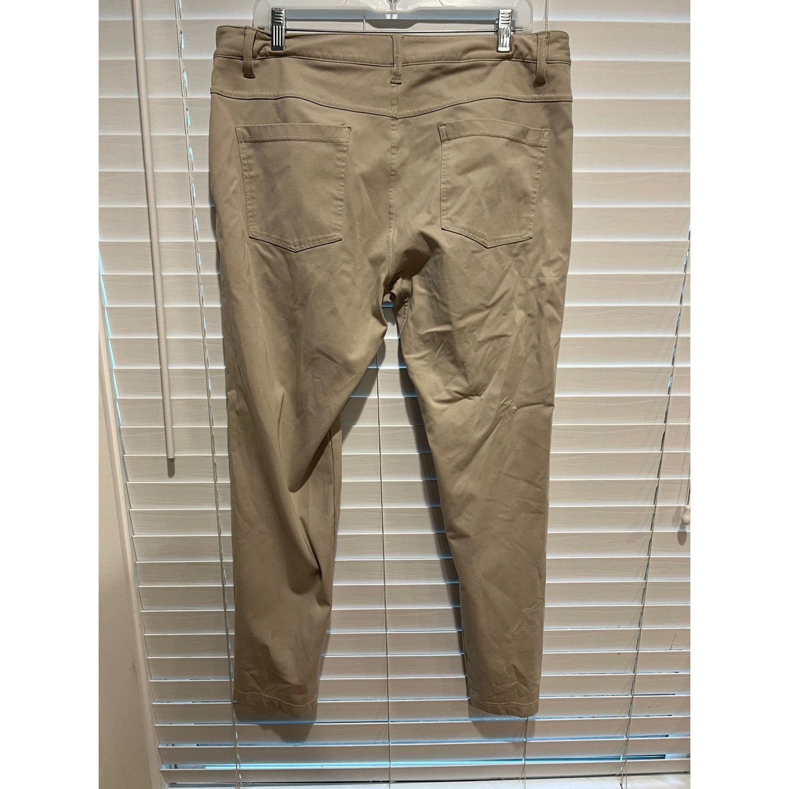 BYLT Premium Basics BYLT Everyday Pant 2.0 Mens XL Khaki Casual Comfort Walking Size US 38 / EU 54 - 3 Thumbnail