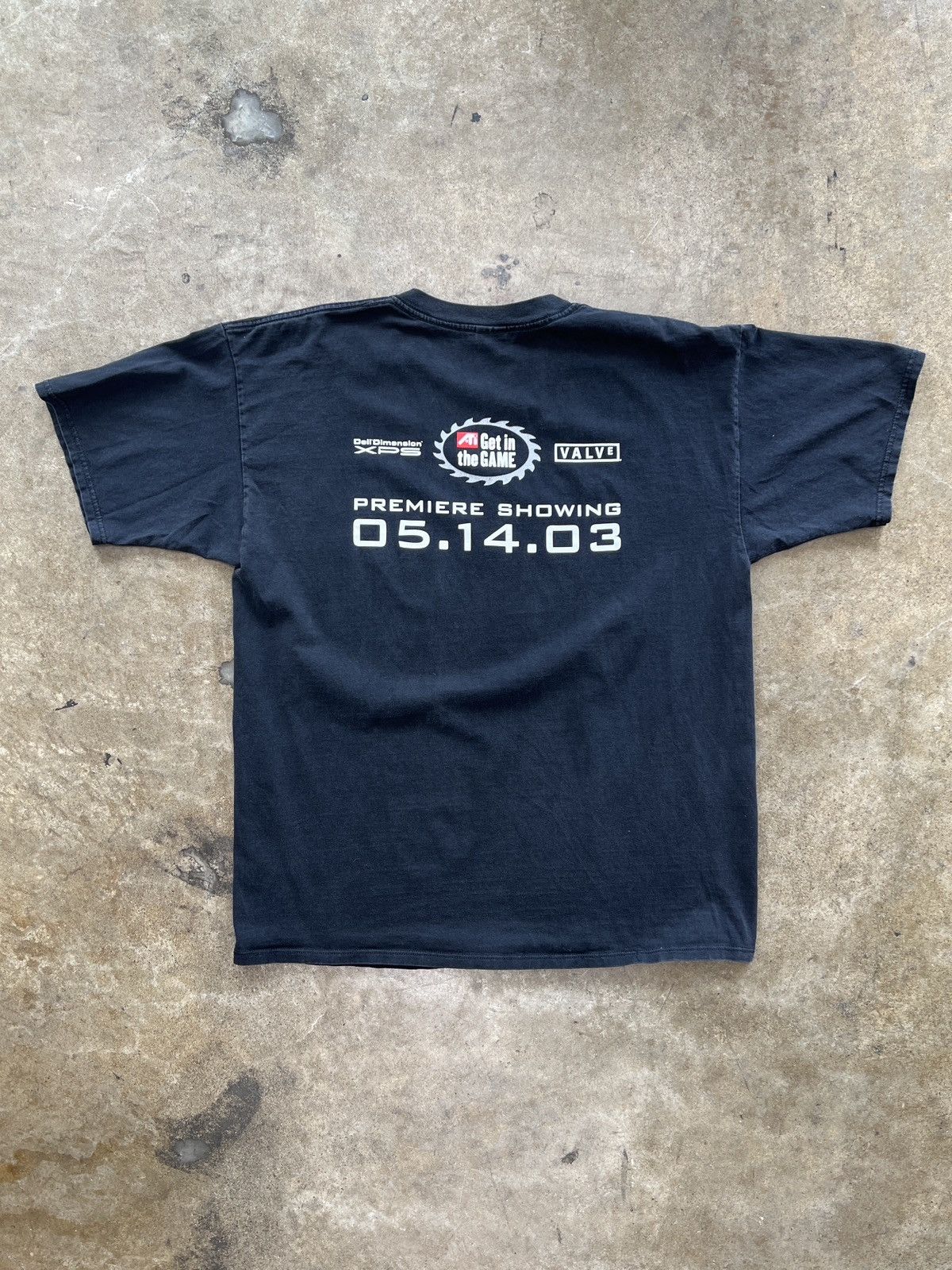 Vintage Vintage 2003 Half Life 2 Premiere Showing Video Game Tee XL Size US XL / EU 56 / 4 - 5 Thumbnail