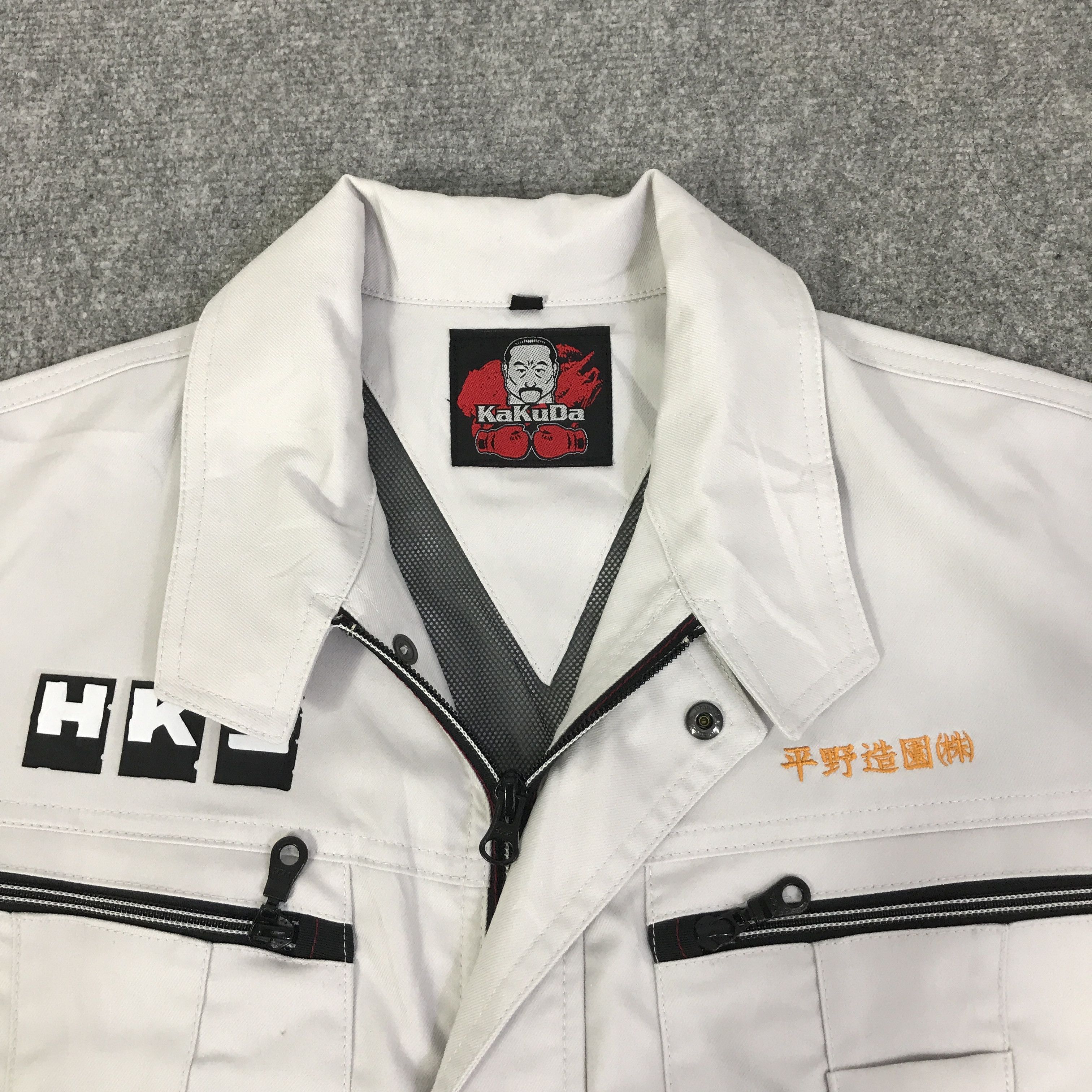 Japanese Brand HKS RACING MOTORSPORT UNIFORM CUSTOM JACKET K80B16 Size US L / EU 52-54 / 3 - 9 Thumbnail