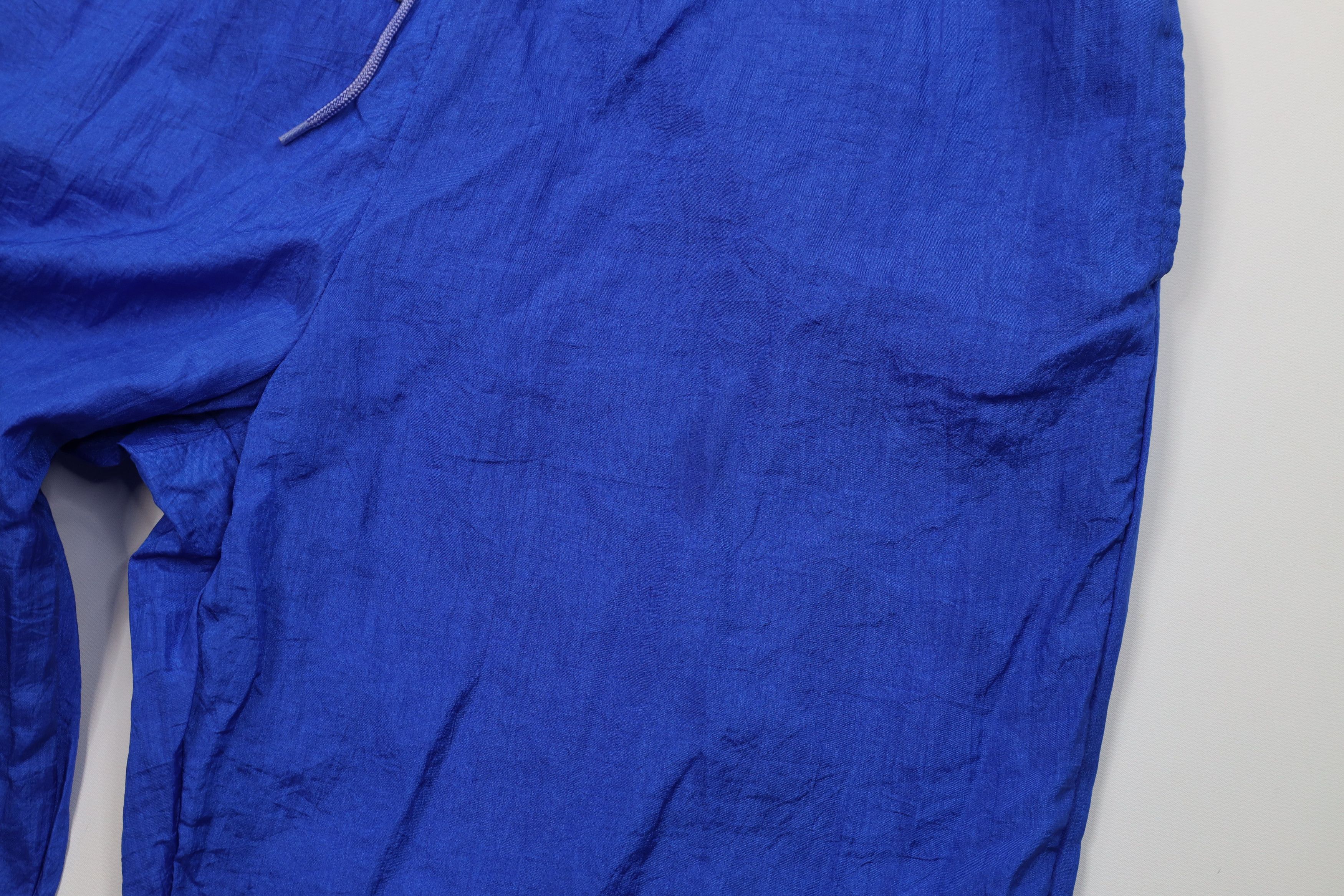 K-Swiss Vintage 90s K Swiss Tennis Windbreaker Joggers Pants Blue Size US 36 / EU 52 - 6 Thumbnail
