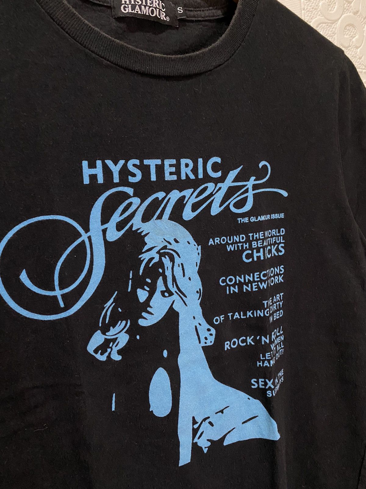 Hysteric Glamour × Japanese Brand Hysteric Glamour Secrets Tshirt Size S / US 4 / IT 40 - 3 Thumbnail