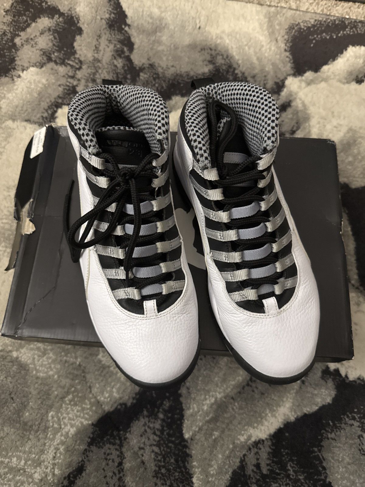 Jordan Brand Air Jordan 10 ‘Steel’ Size US 9.5 / EU 42-43 - 3 Thumbnail